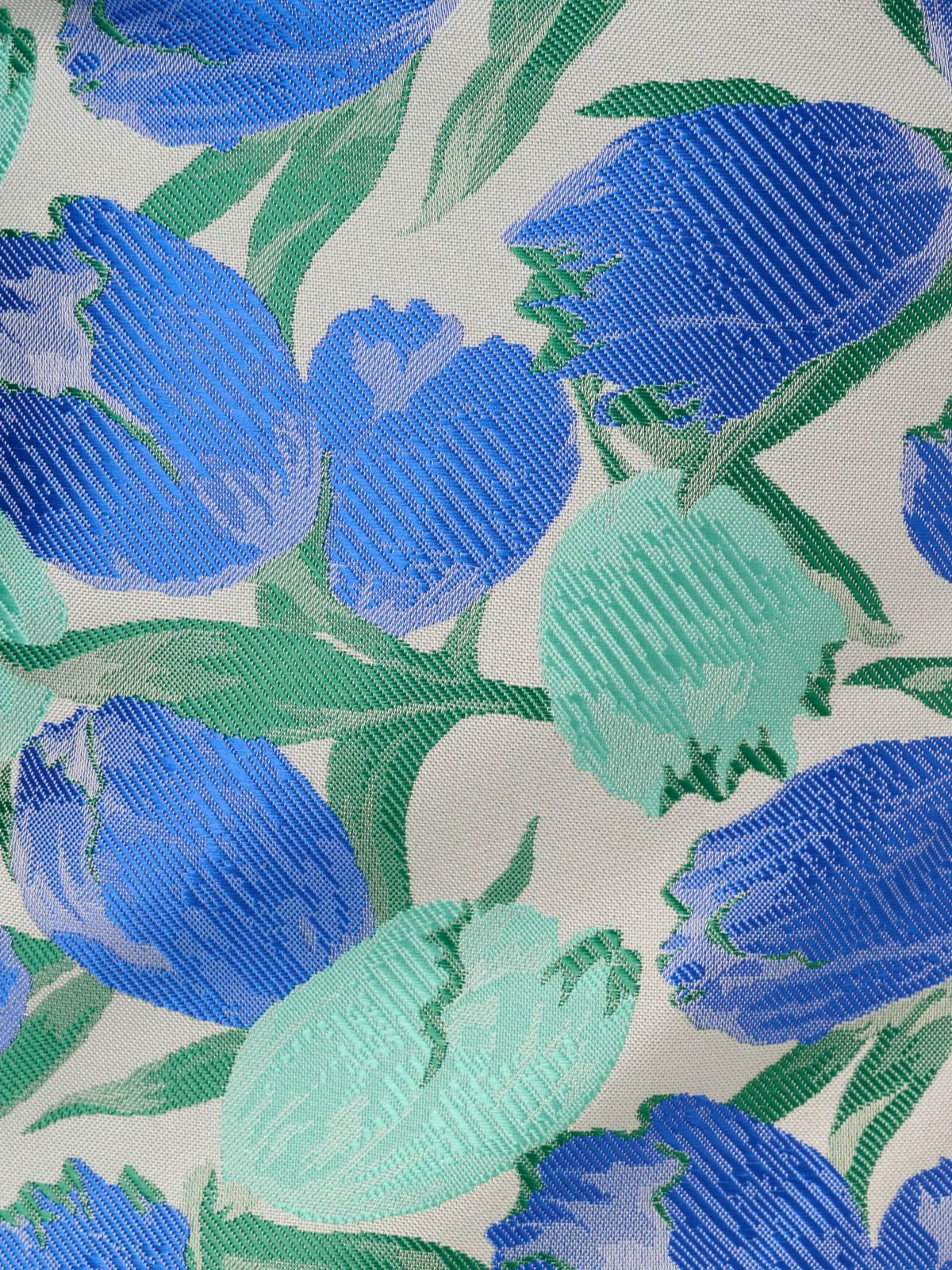 Tulip Jacquard Short Dress
