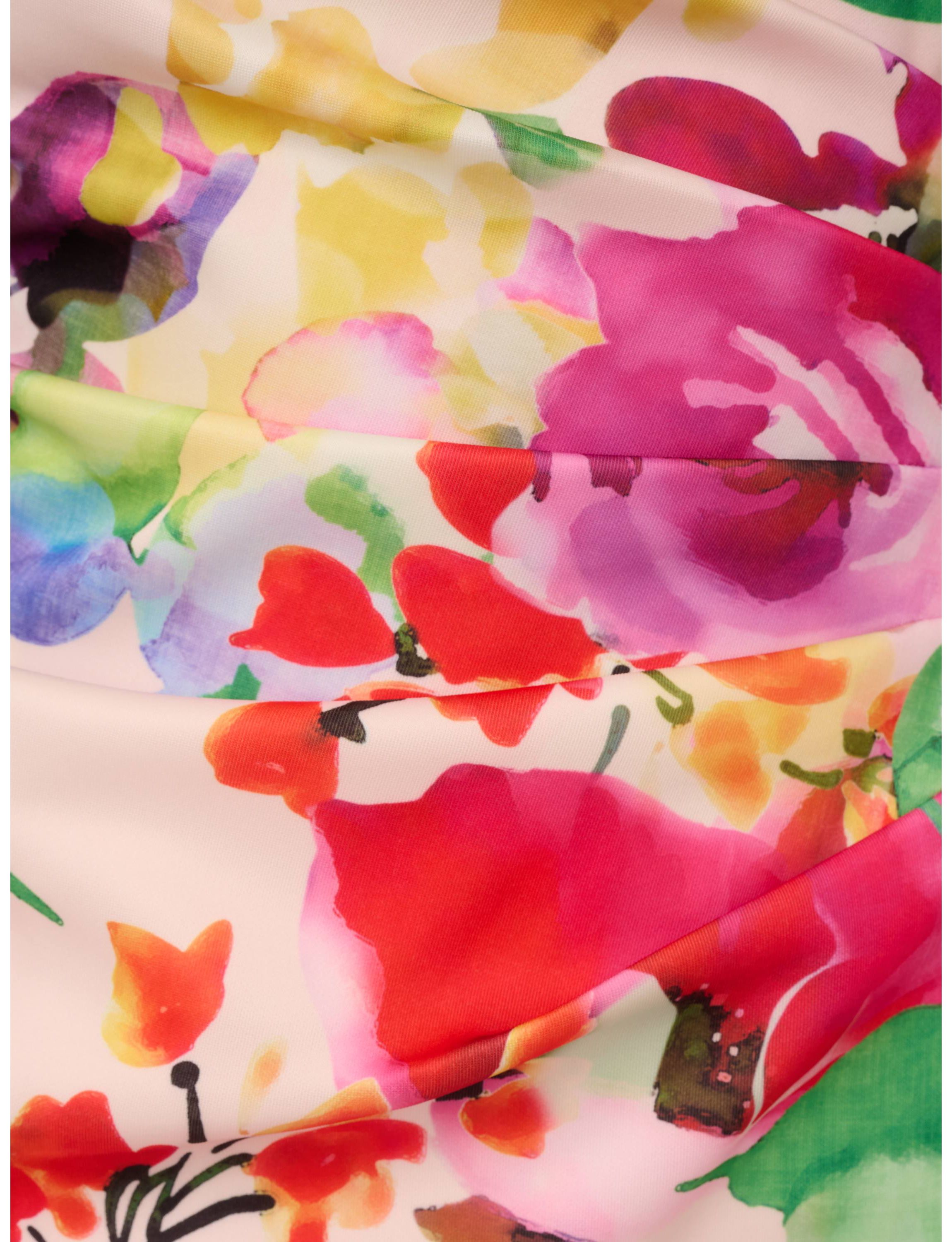 Print One Shoulder Dress