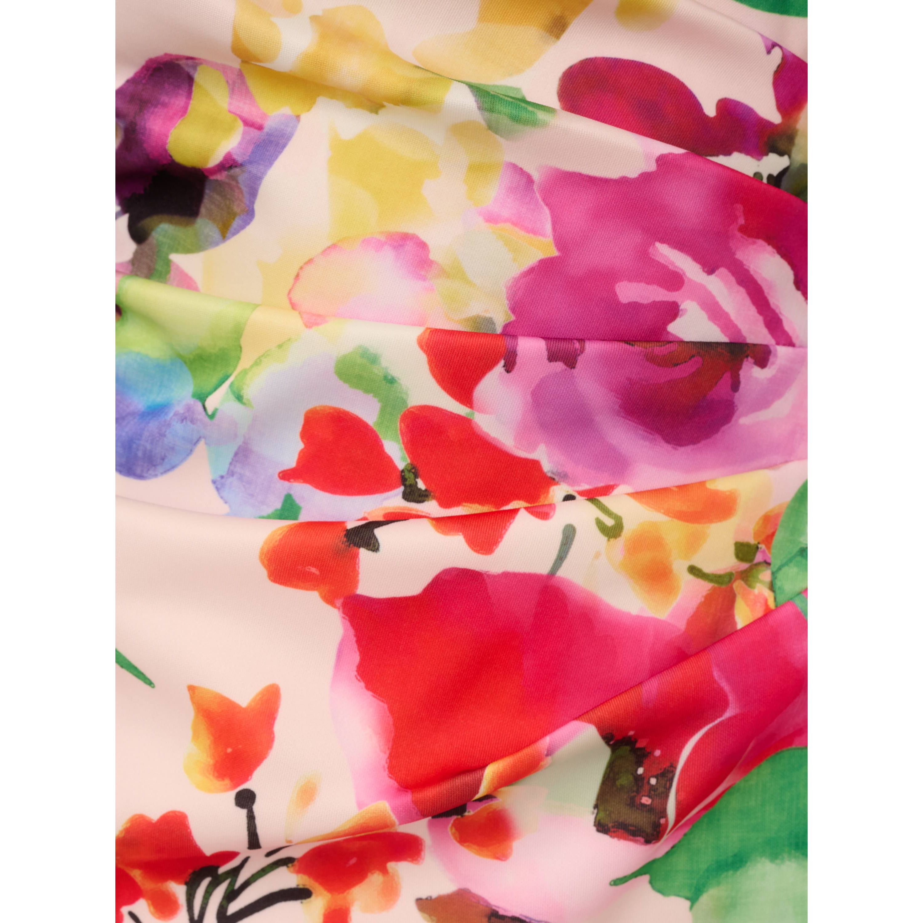 Print One Shoulder Dress