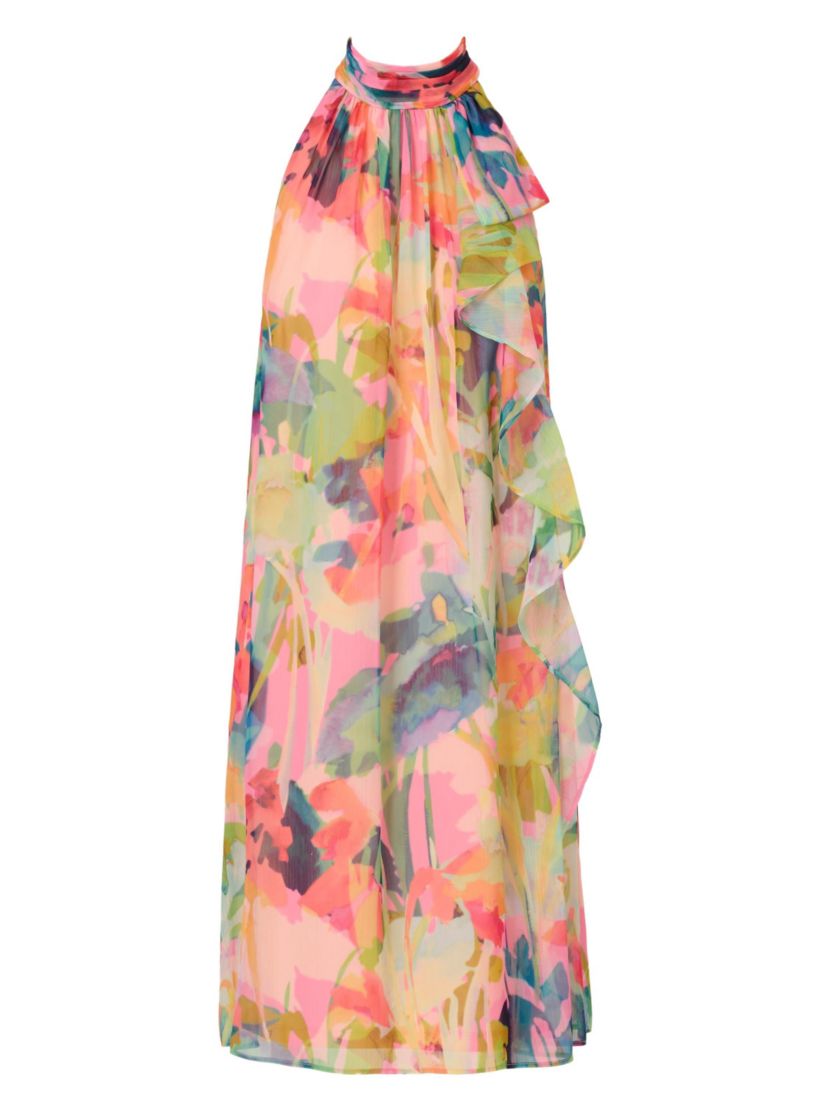 Halter Sheath Short Dress