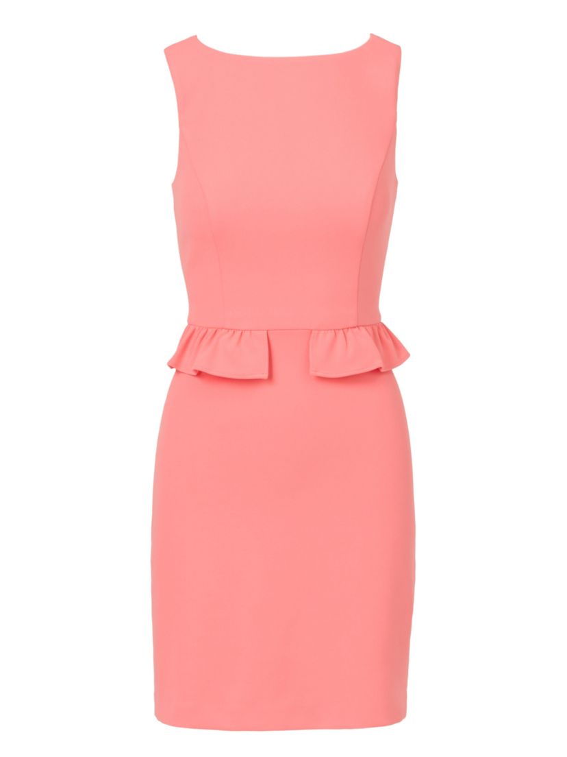 Ruffle Sheath Short Dress
