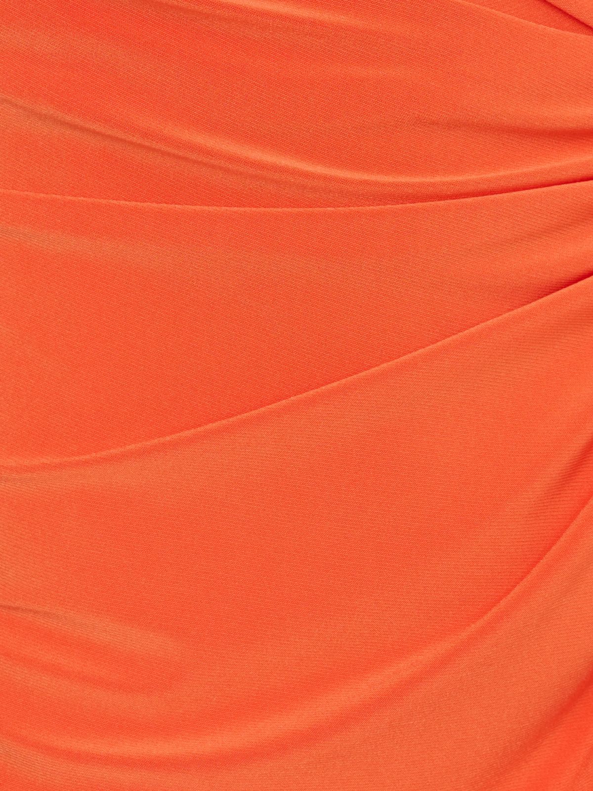 Keyhole Jersey Short Dress