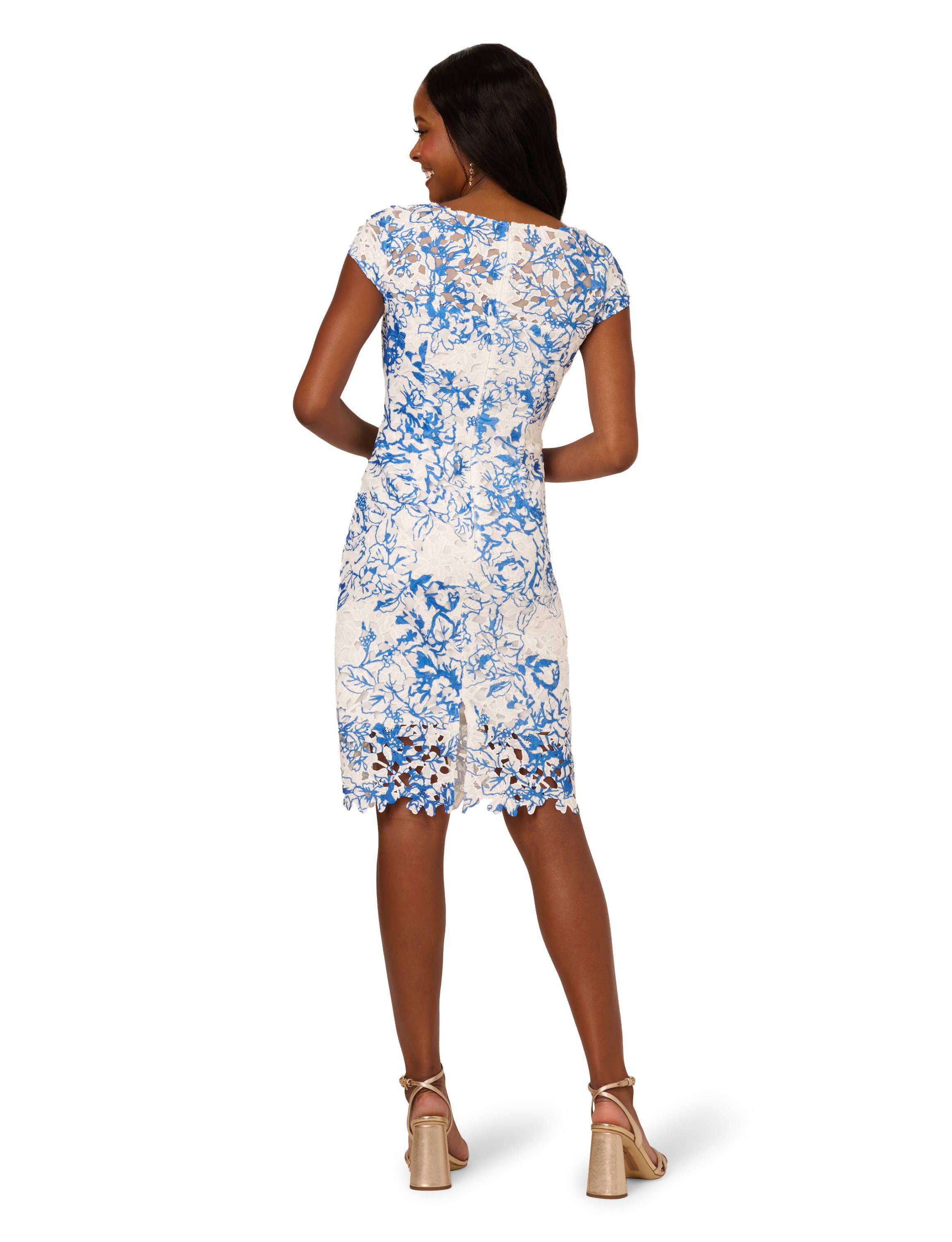 Lace Sheath Short Dress