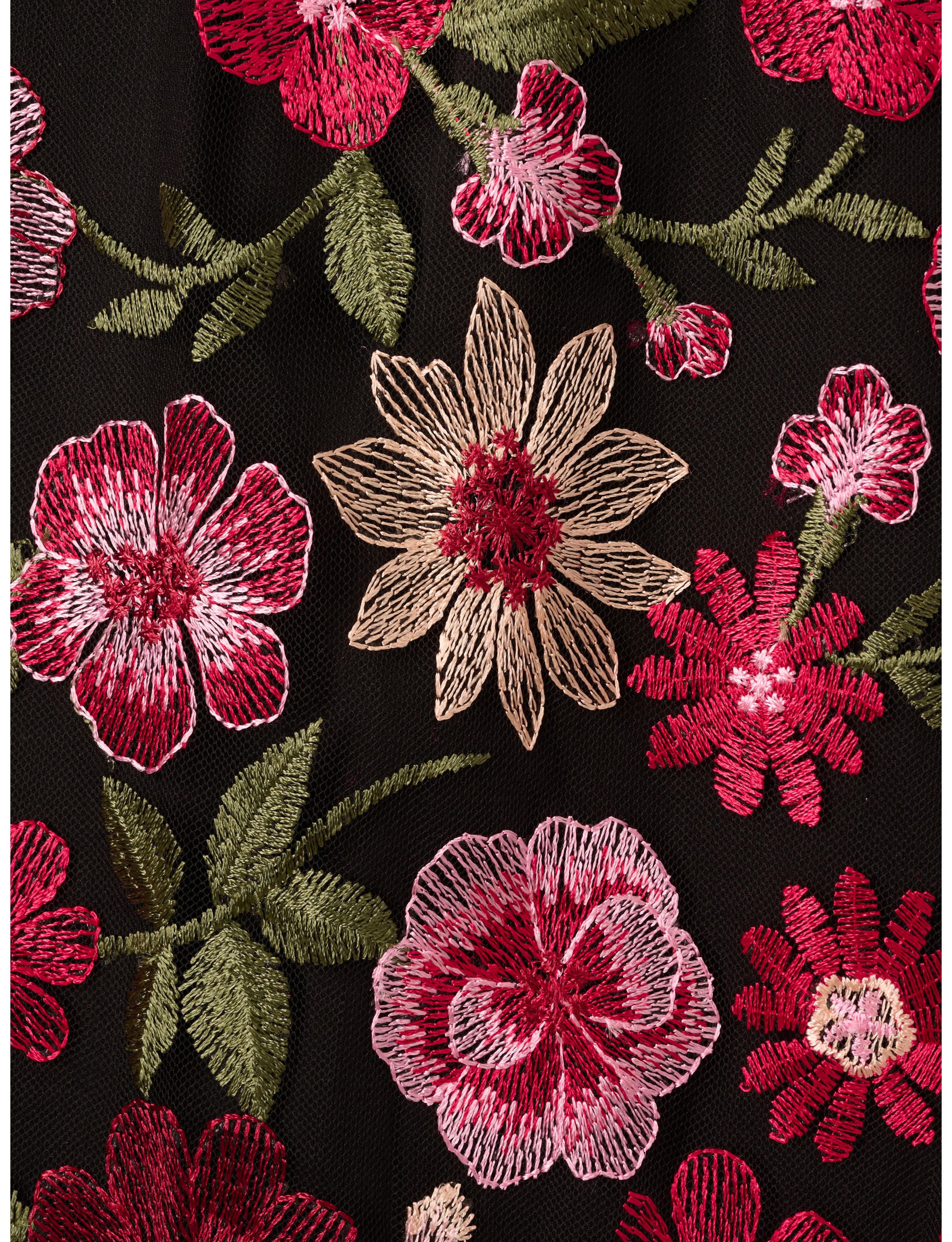 Embroidered Short Dress
