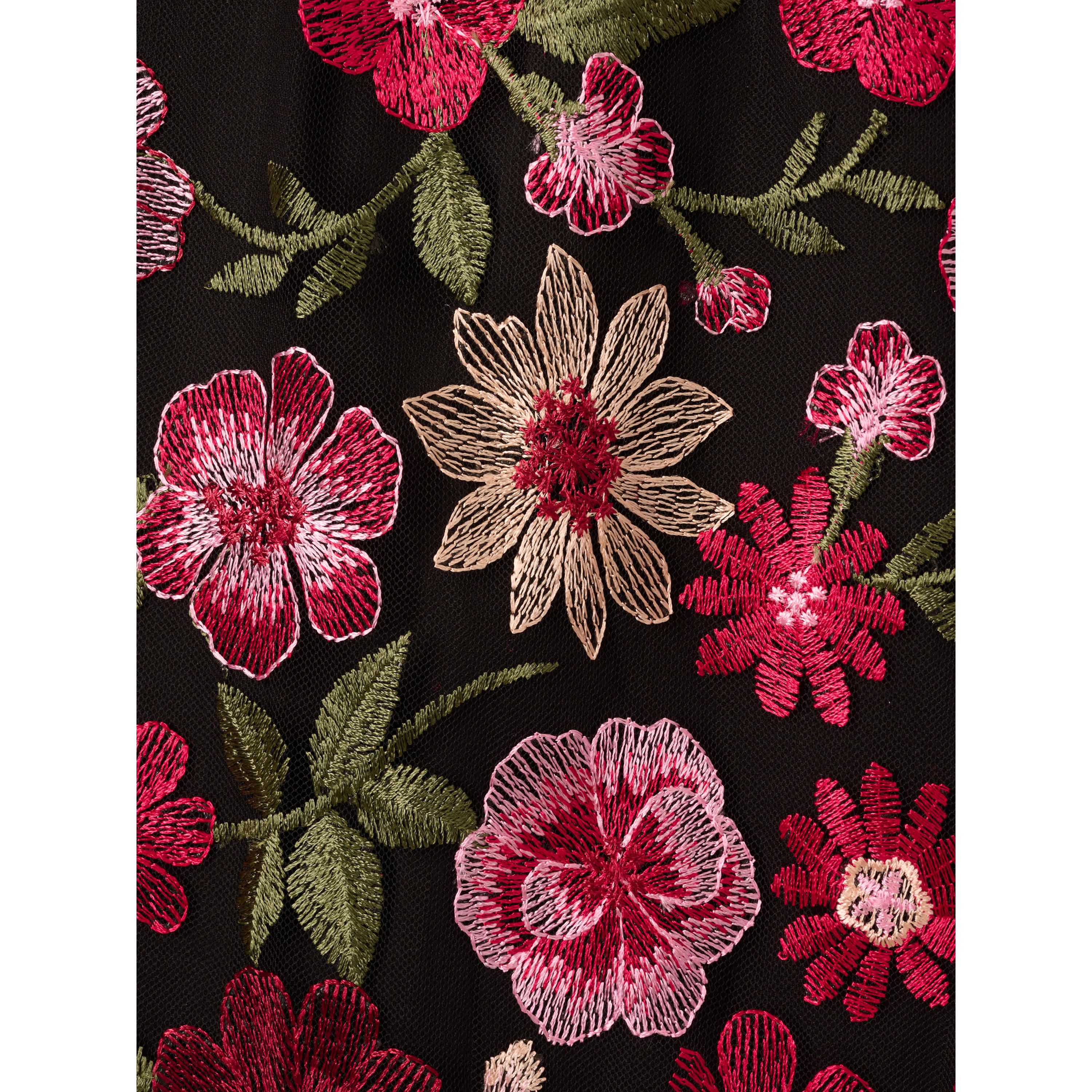 Embroidered Short Dress