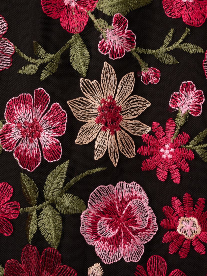 Embroidered Short Dress