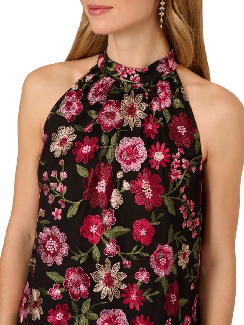 Embroidered Short Dress