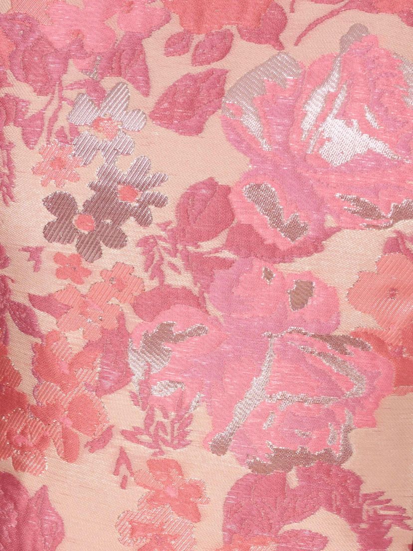 Floral Jacquard Dress