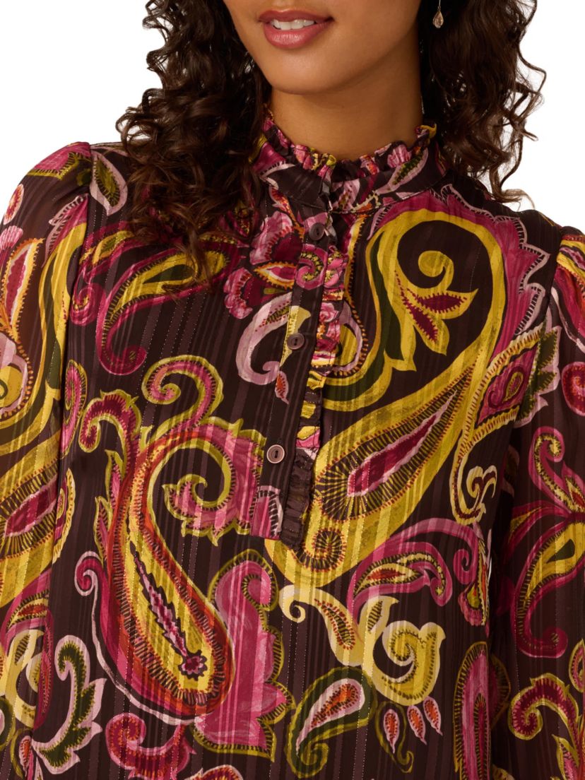 Chiffon Printed Dress