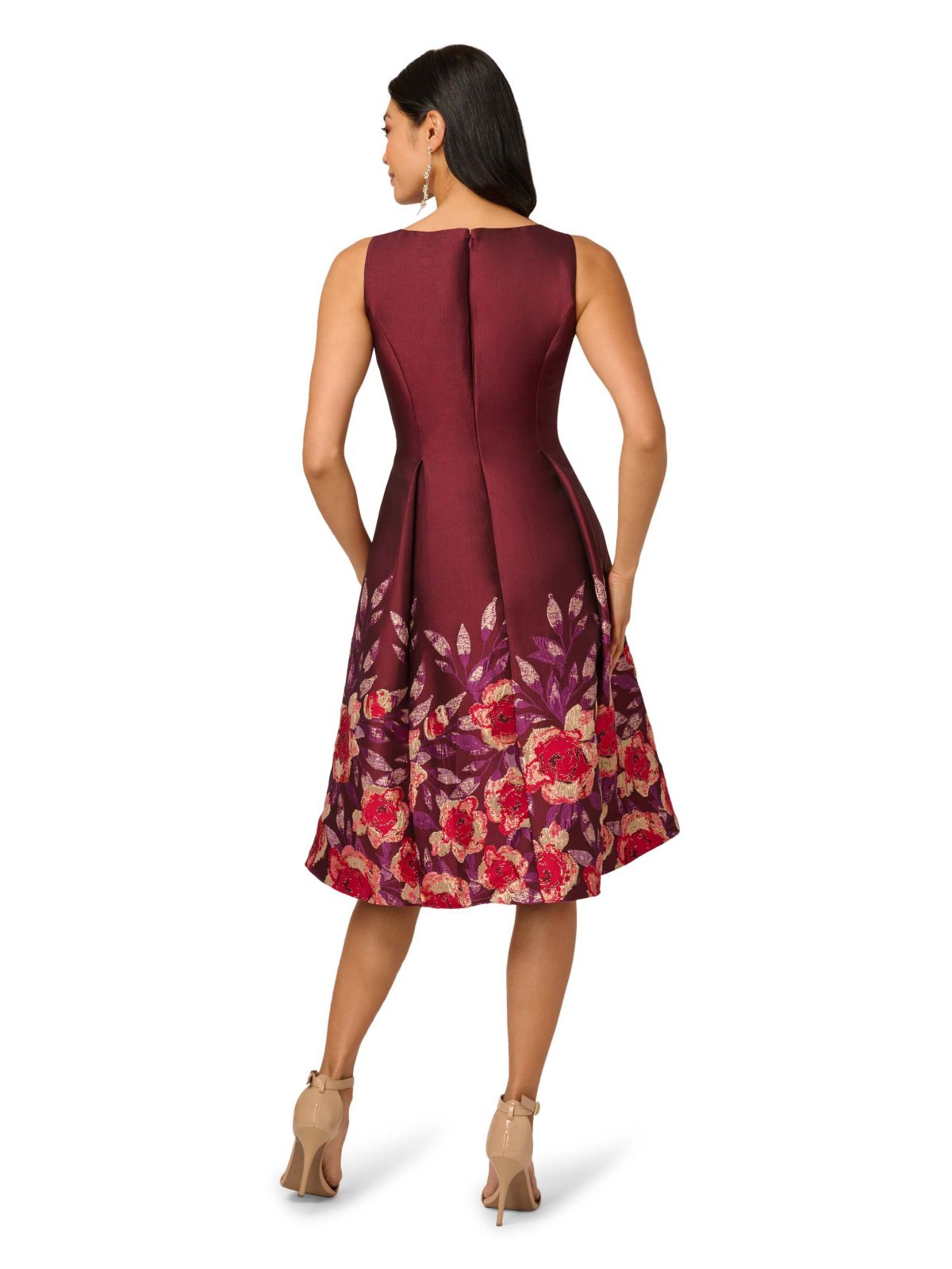 Notch Scoop Neck Midi