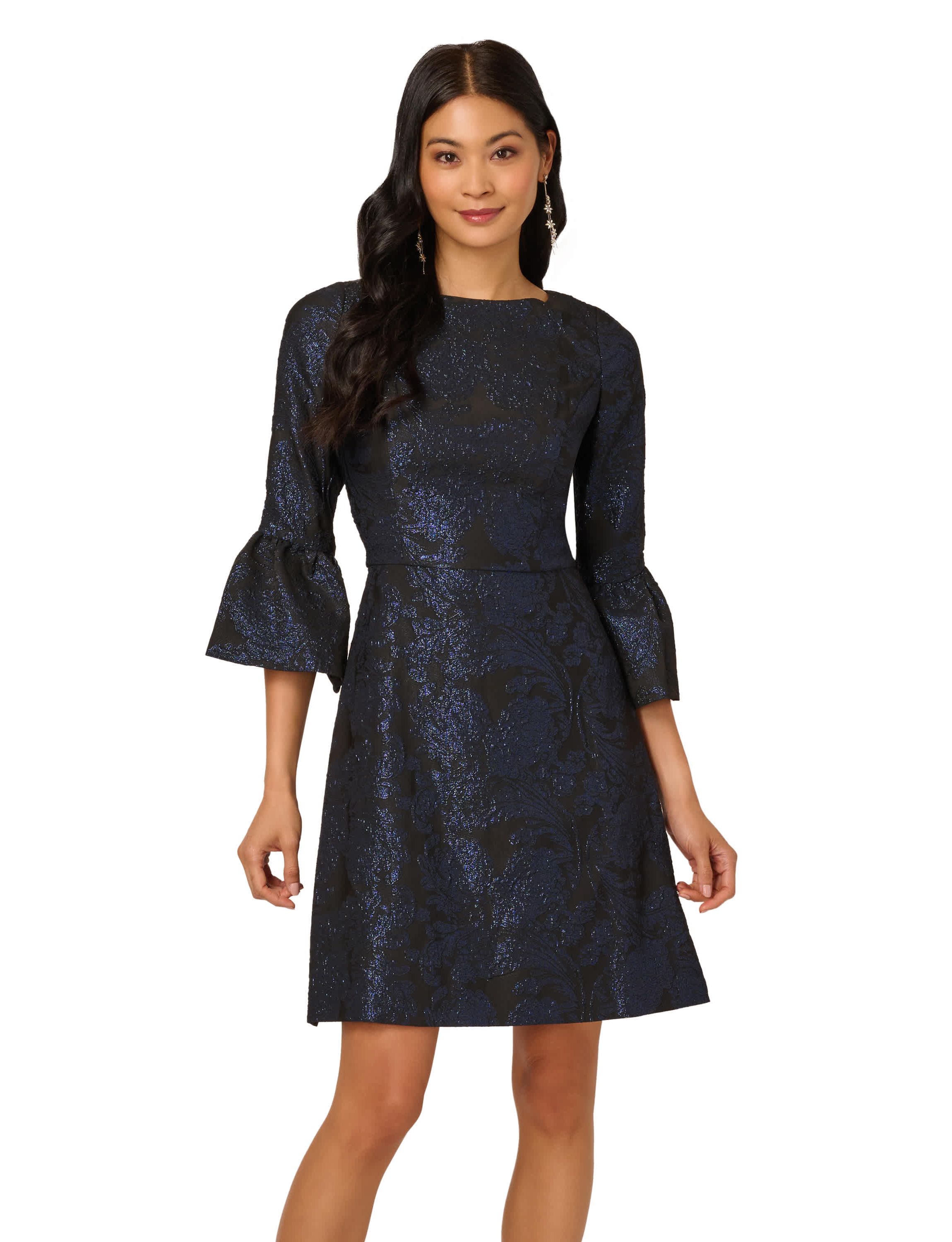 A-Line Jacquard Dress
