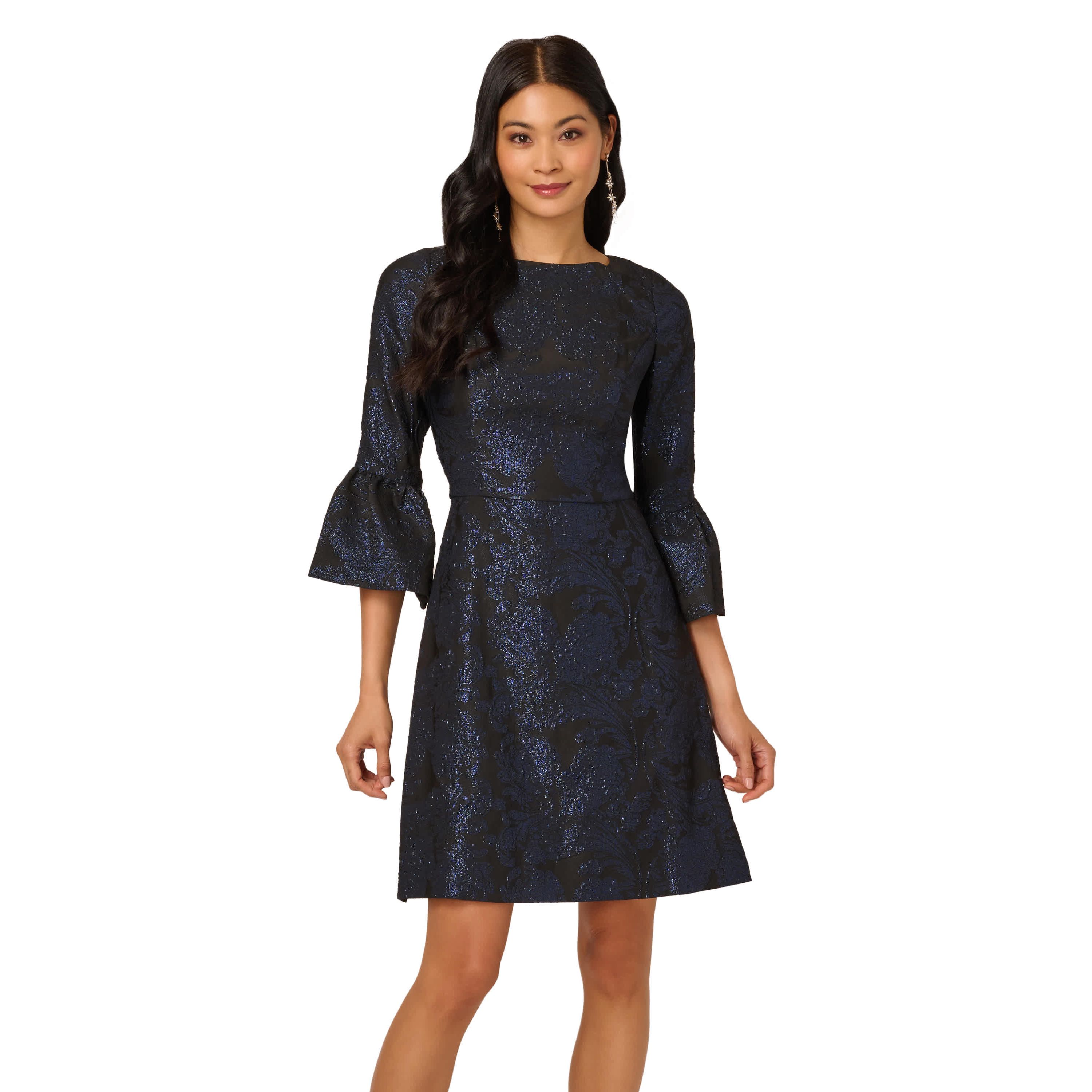 A-Line Jacquard Dress