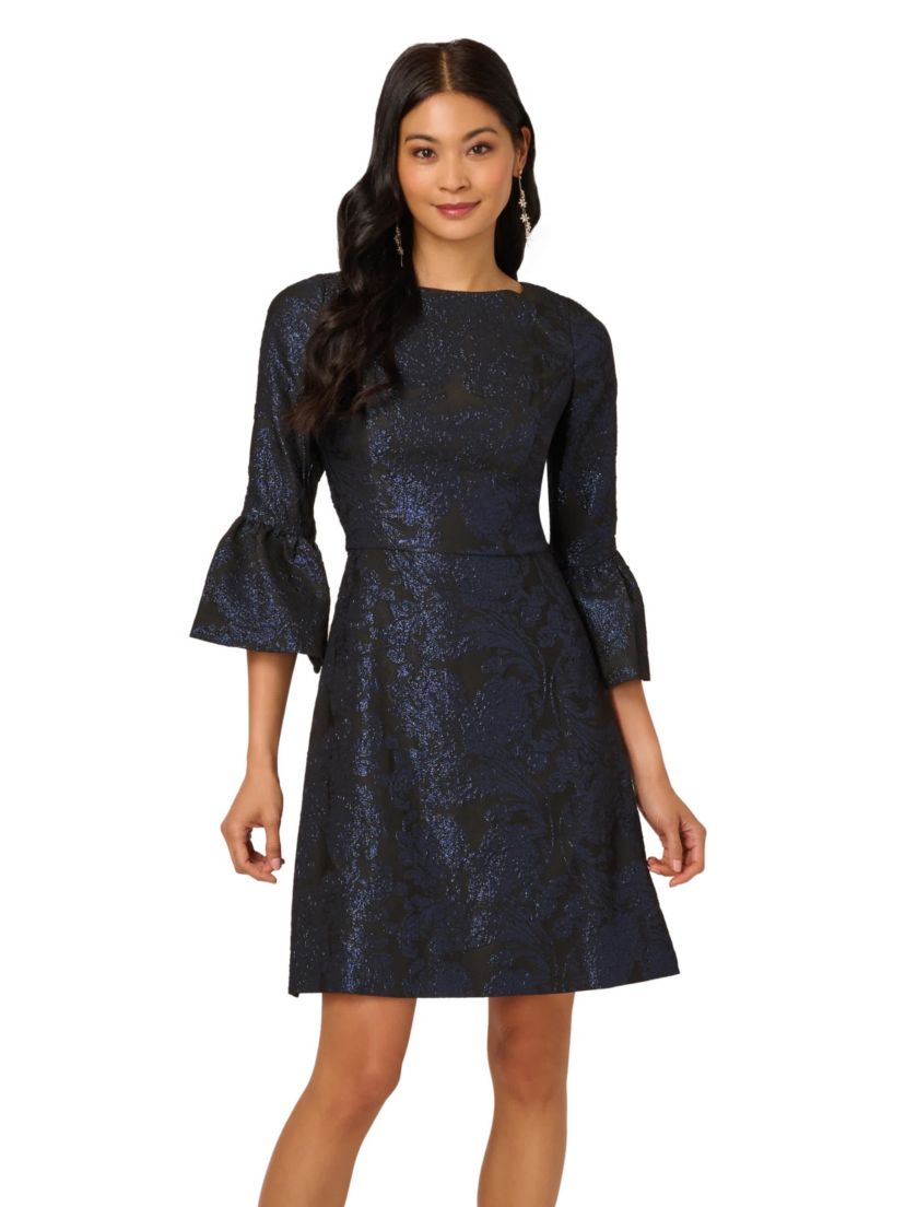 A-Line Jacquard Dress