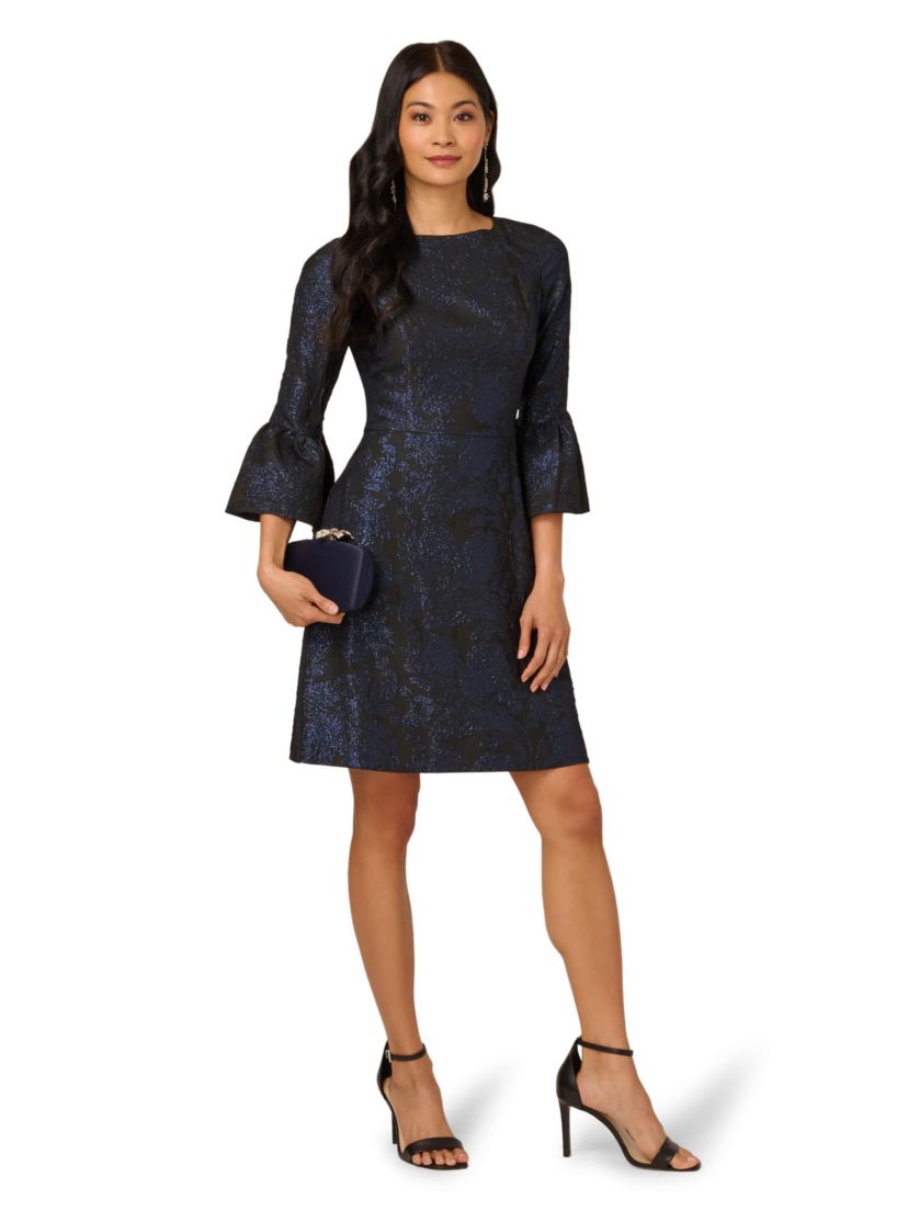 A-Line Jacquard Dress