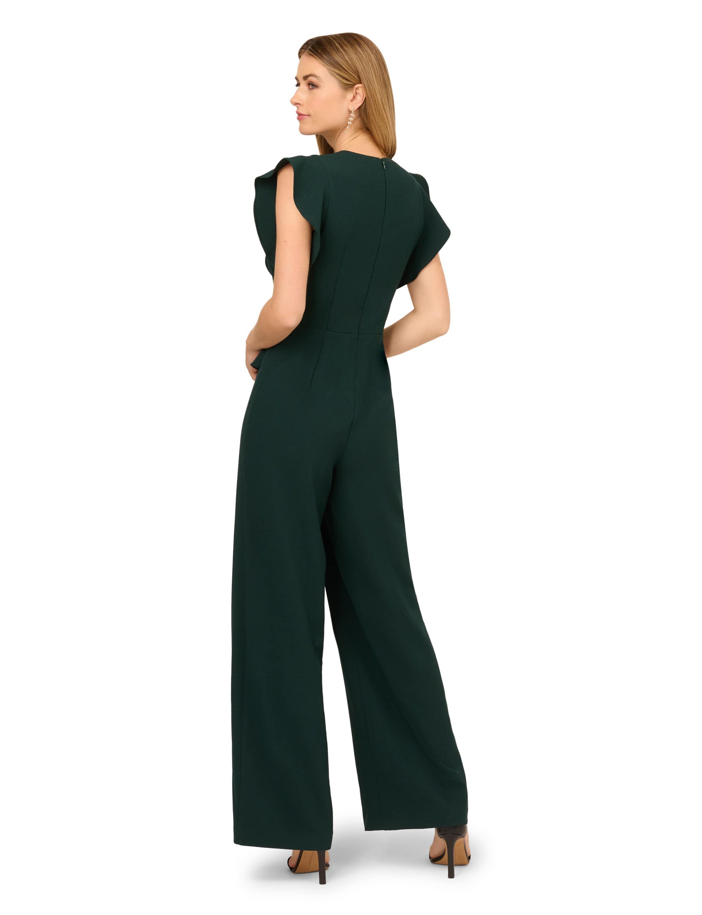 Crepe Overlay Jumpsuit