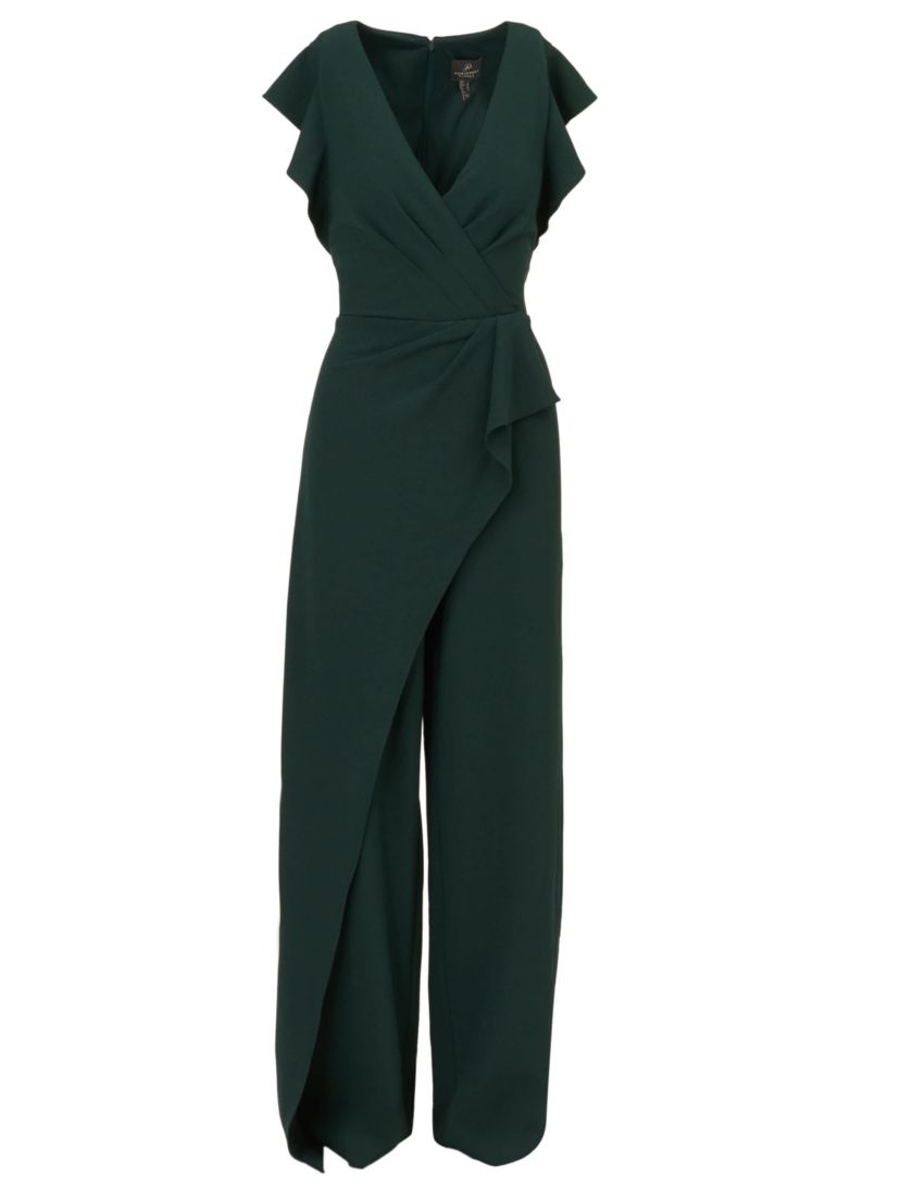 Crepe Overlay Jumpsuit
