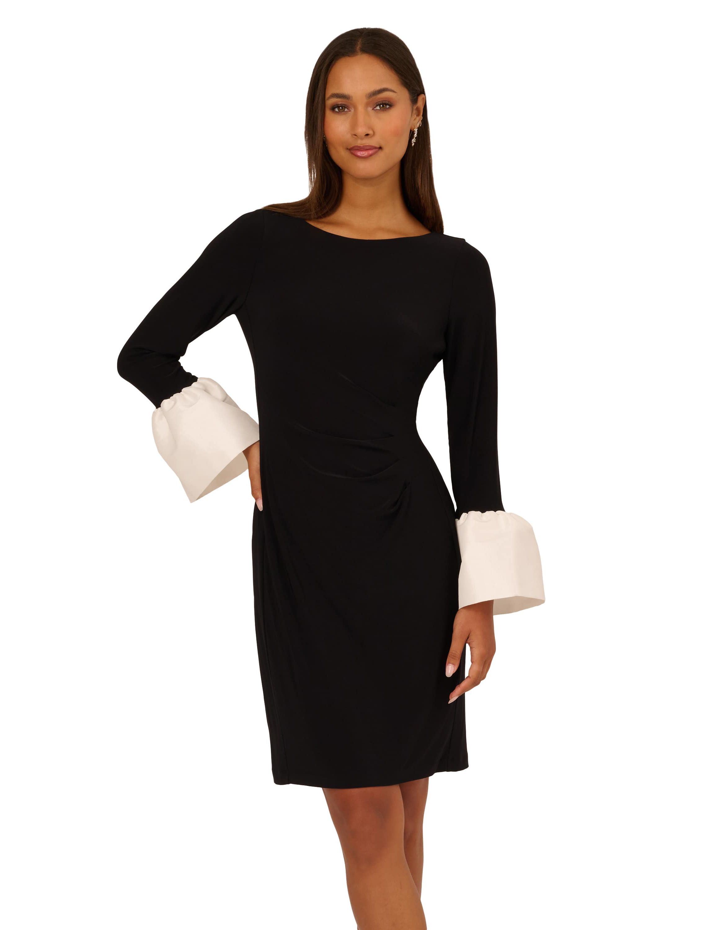 Short Dress With Cuff Detail