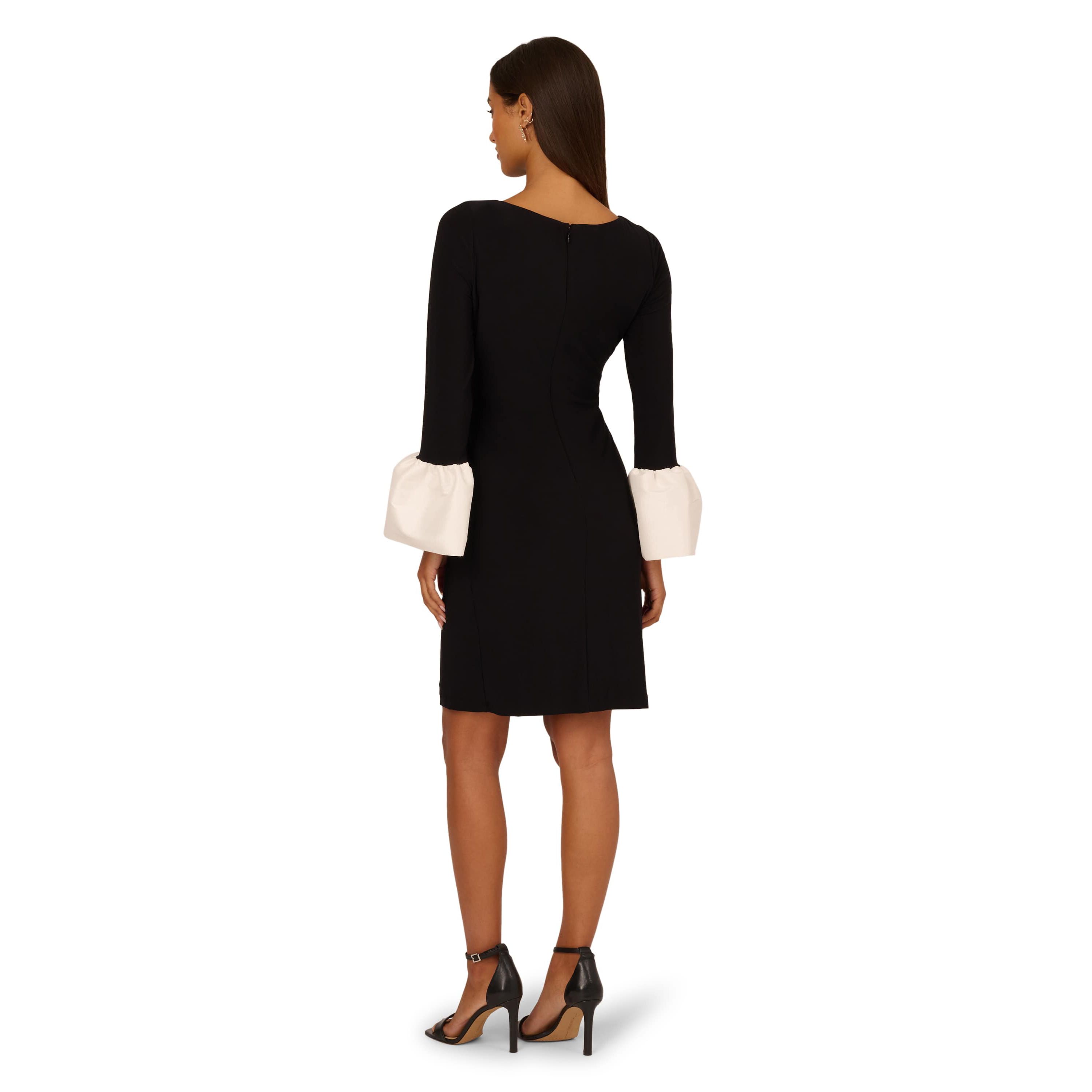 Short Dress With Cuff Detail