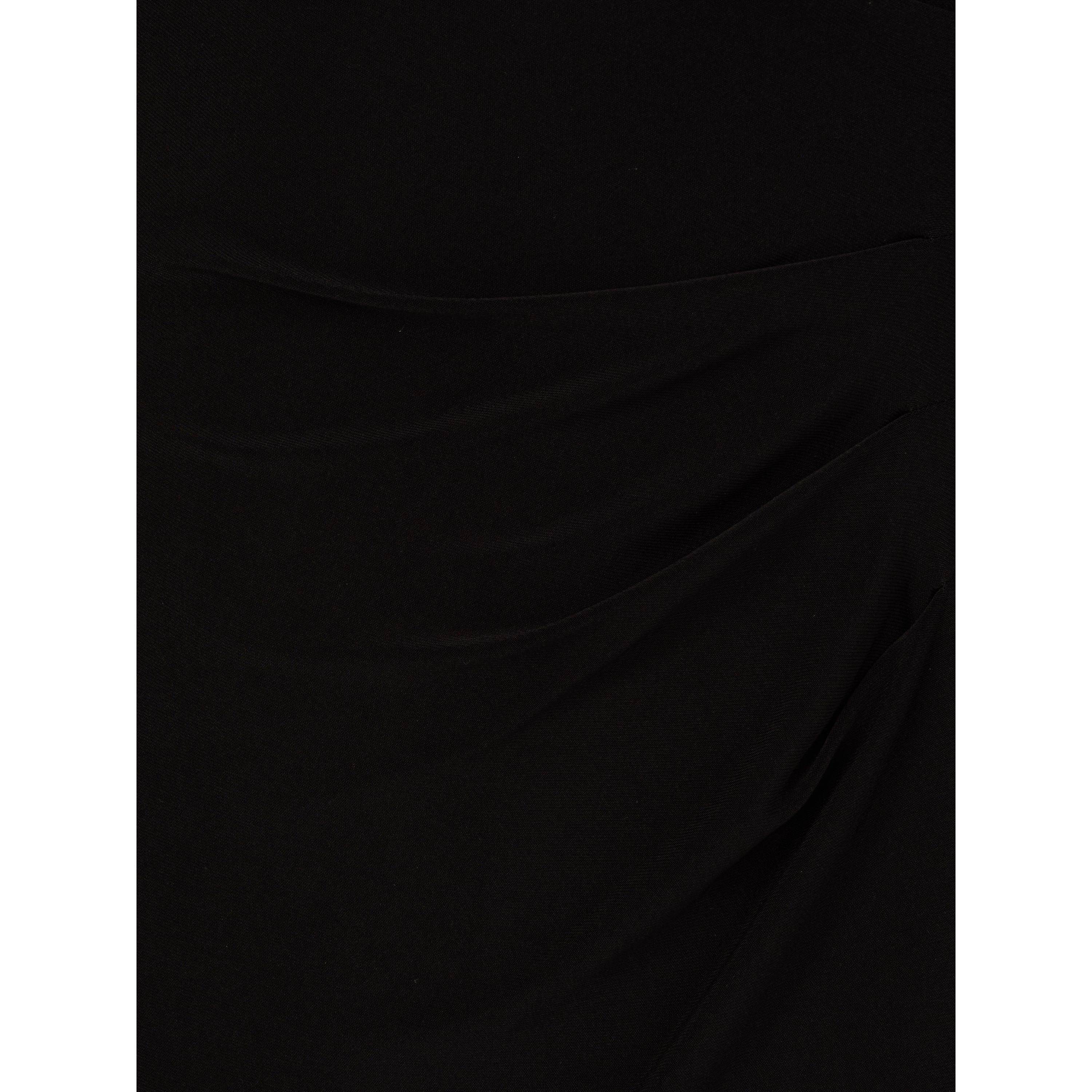 Short Dress With Cuff Detail