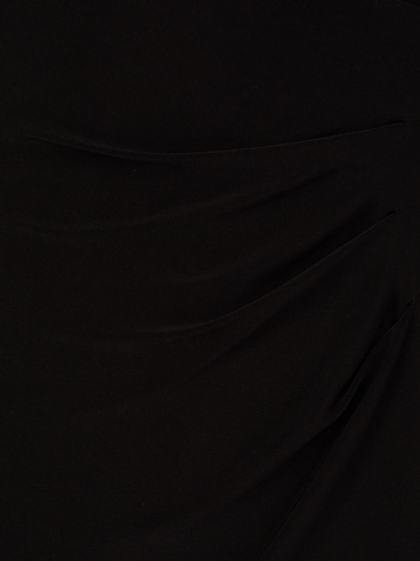 Short Dress With Cuff Detail