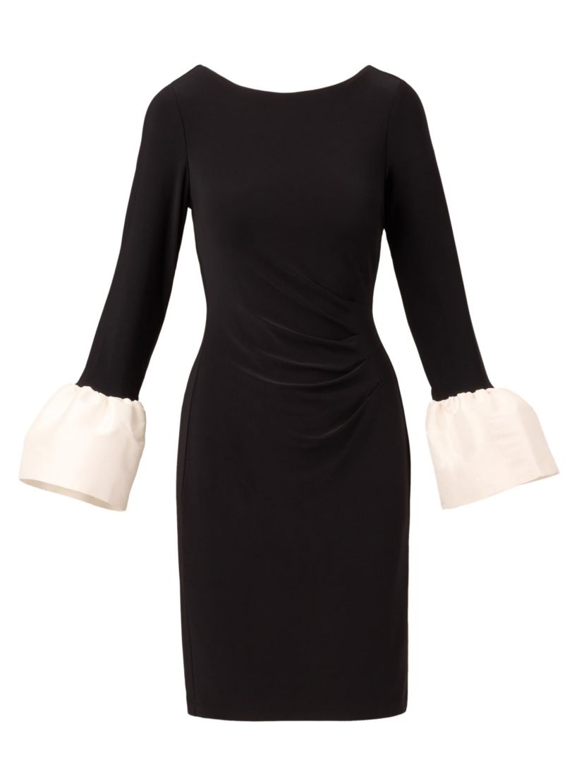 Short Dress With Cuff Detail