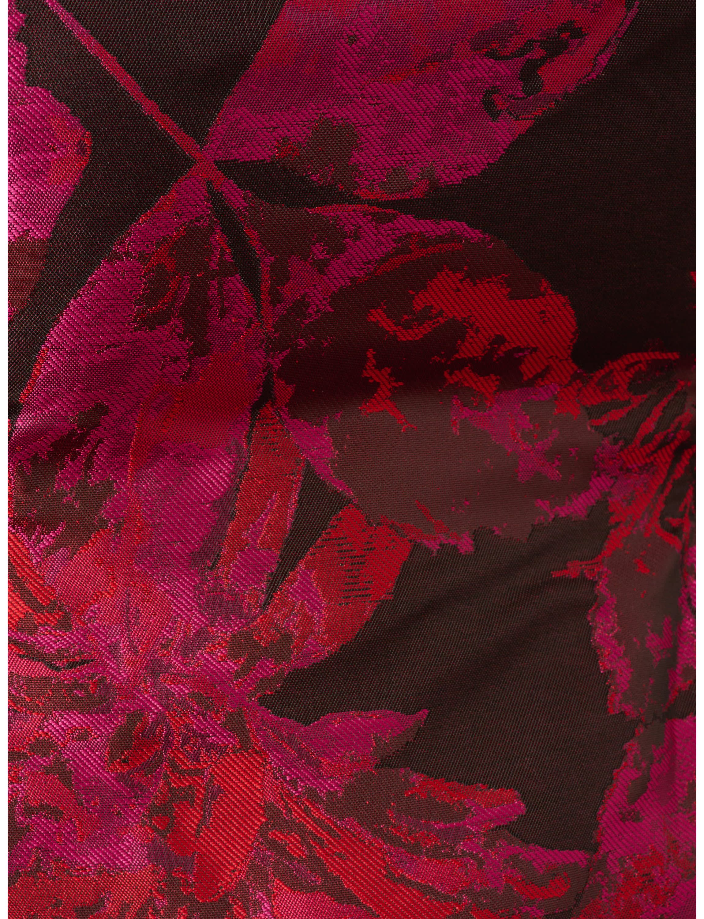 Jacquard Mock Neck