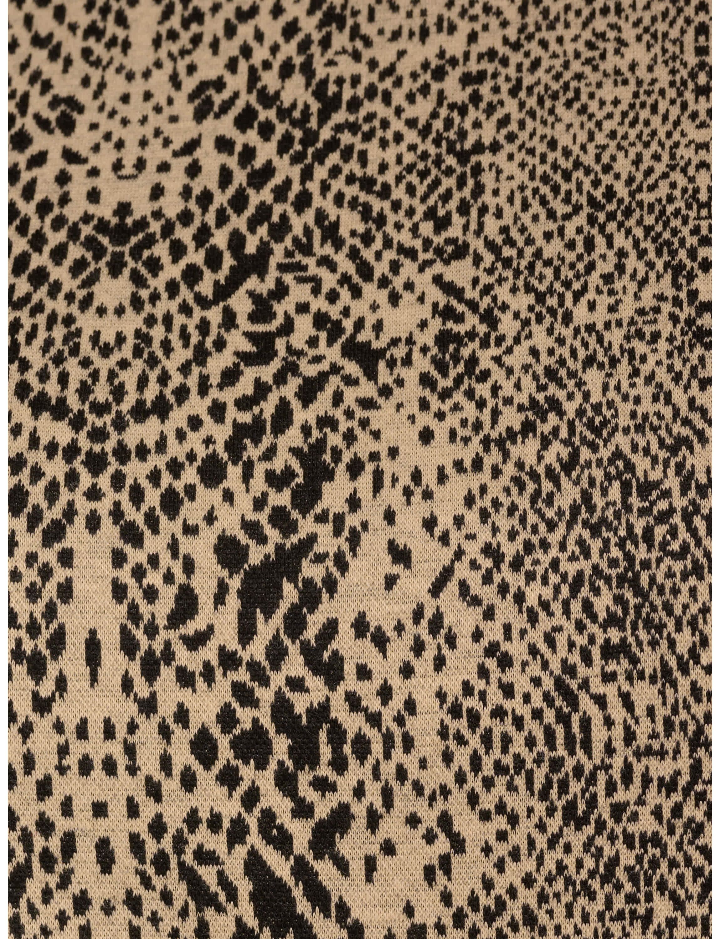 Animal Print Tie Dress