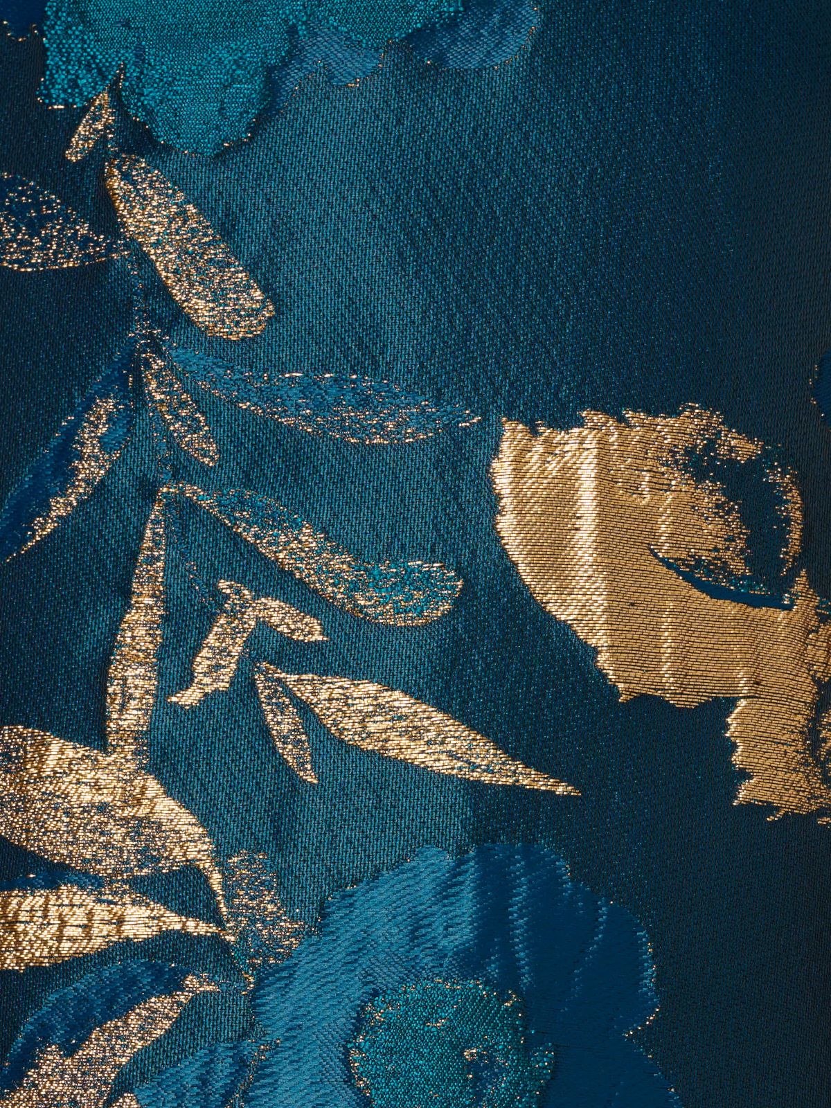 Ruffle Jacquard Dress