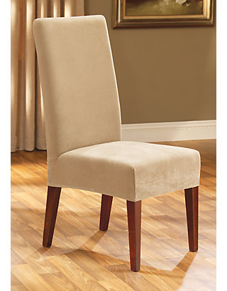 Sure Fit Stretch Pique Short Dining Chair Slipcover Belk