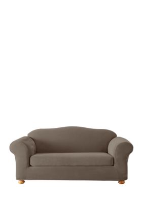 Stretch Pique 2 Piece Sofa Slipcover