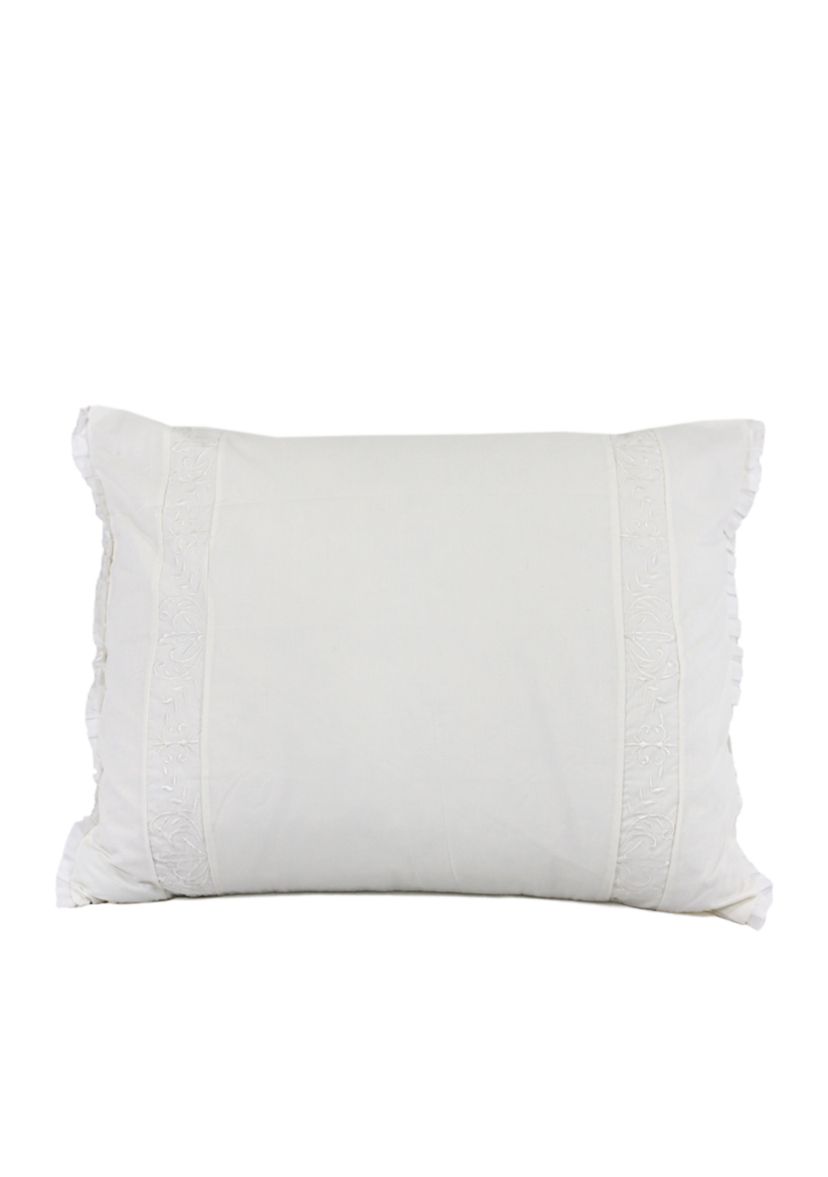 Morning Dove White Standard Sham 20-in. x 26-in.