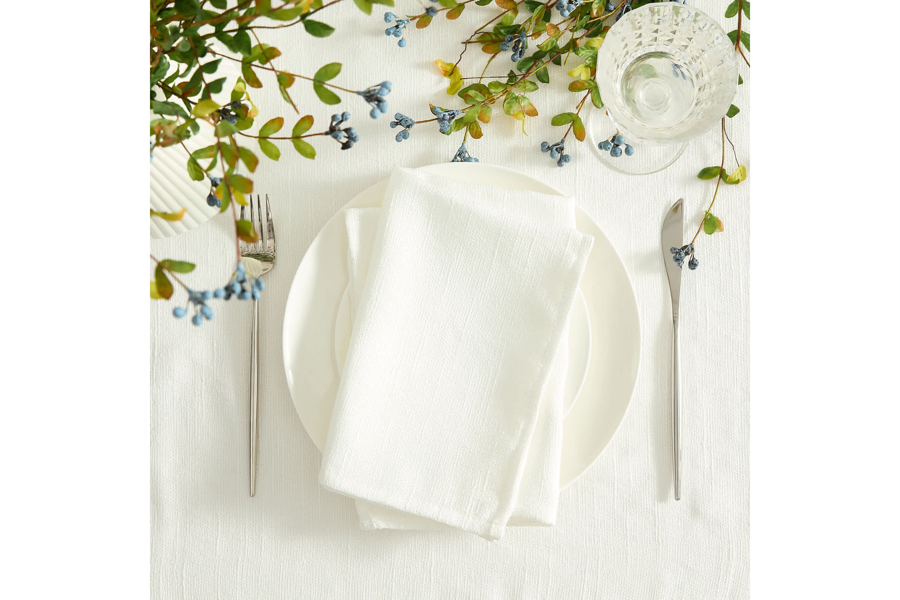 Villeroy & Boch Bristow Solid Texture Napkins, Set of 6
