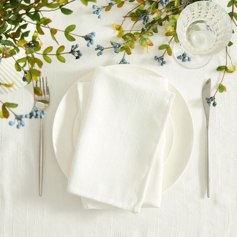 Villeroy & Boch Bristow Solid Texture Napkins, Set of 6