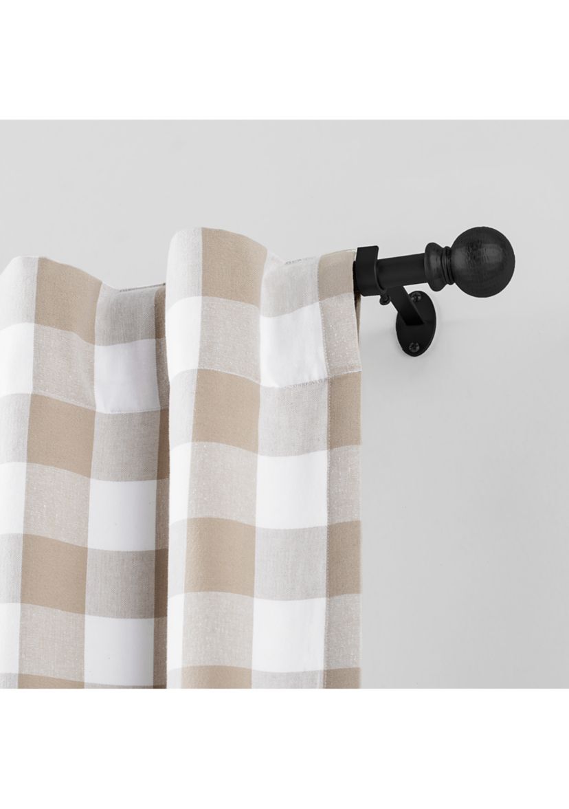 Farmhouse Ball Curtain Rod
