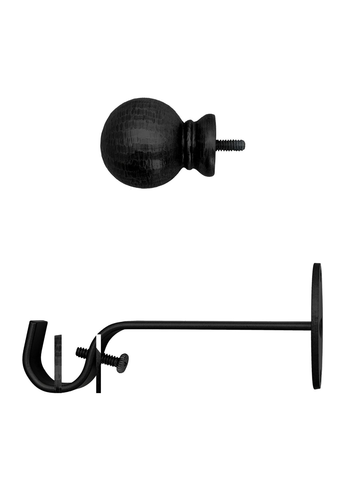 Farmhouse Ball Curtain Rod