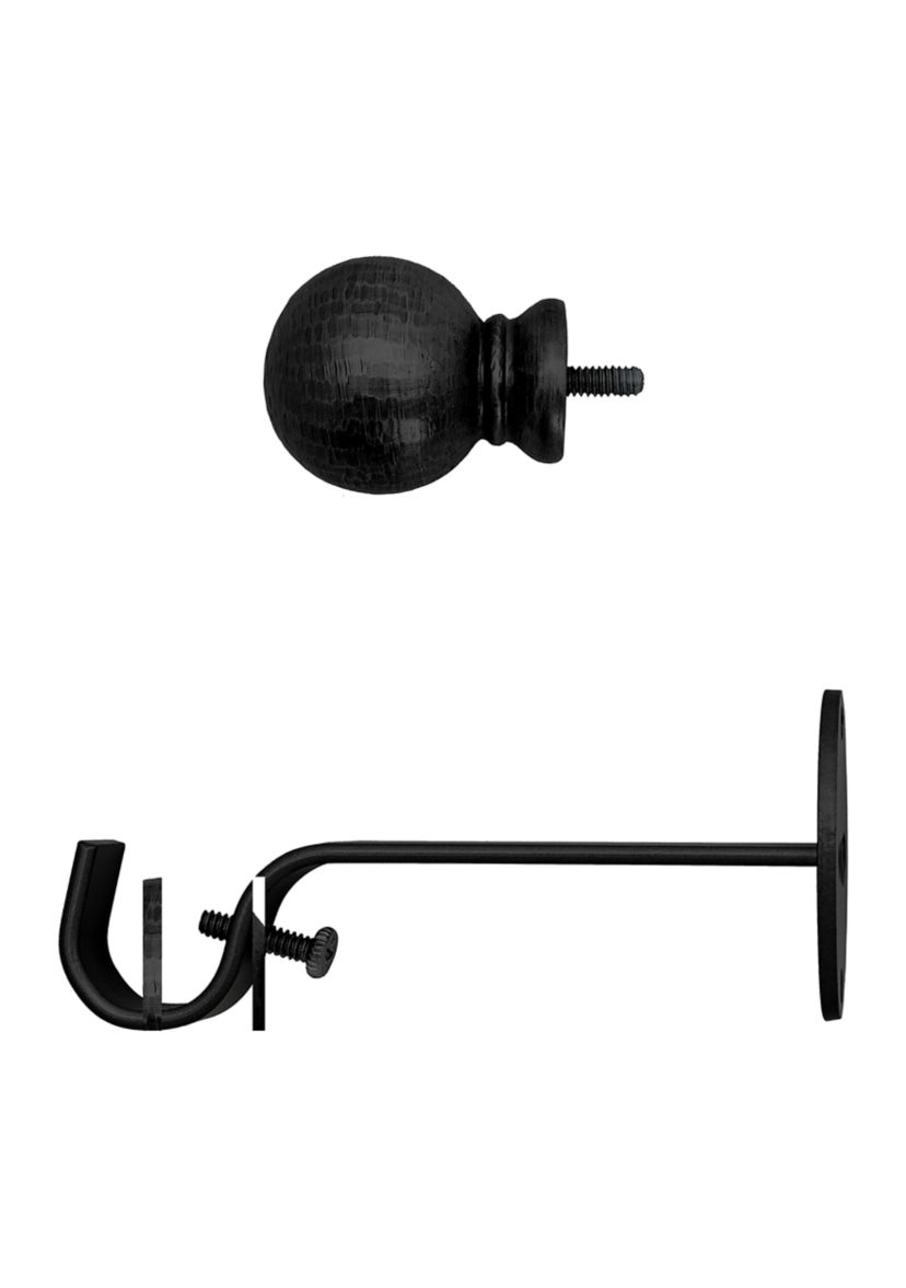 Farmhouse Ball Curtain Rod