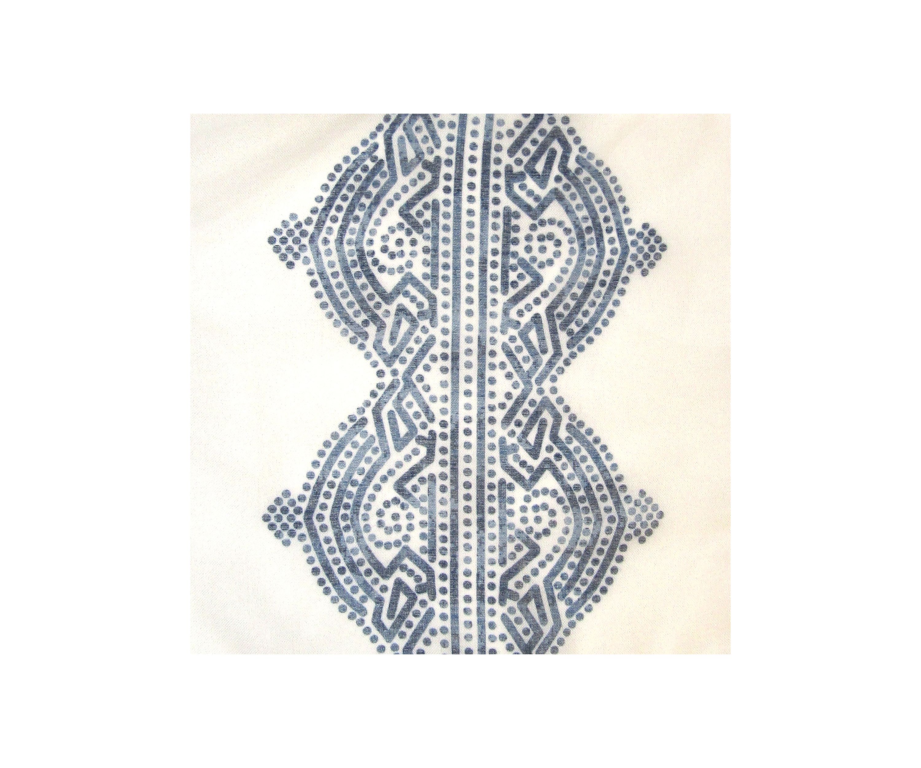 Shilo Boho Sheer Tab Top Window Curtain Panel with Tassels