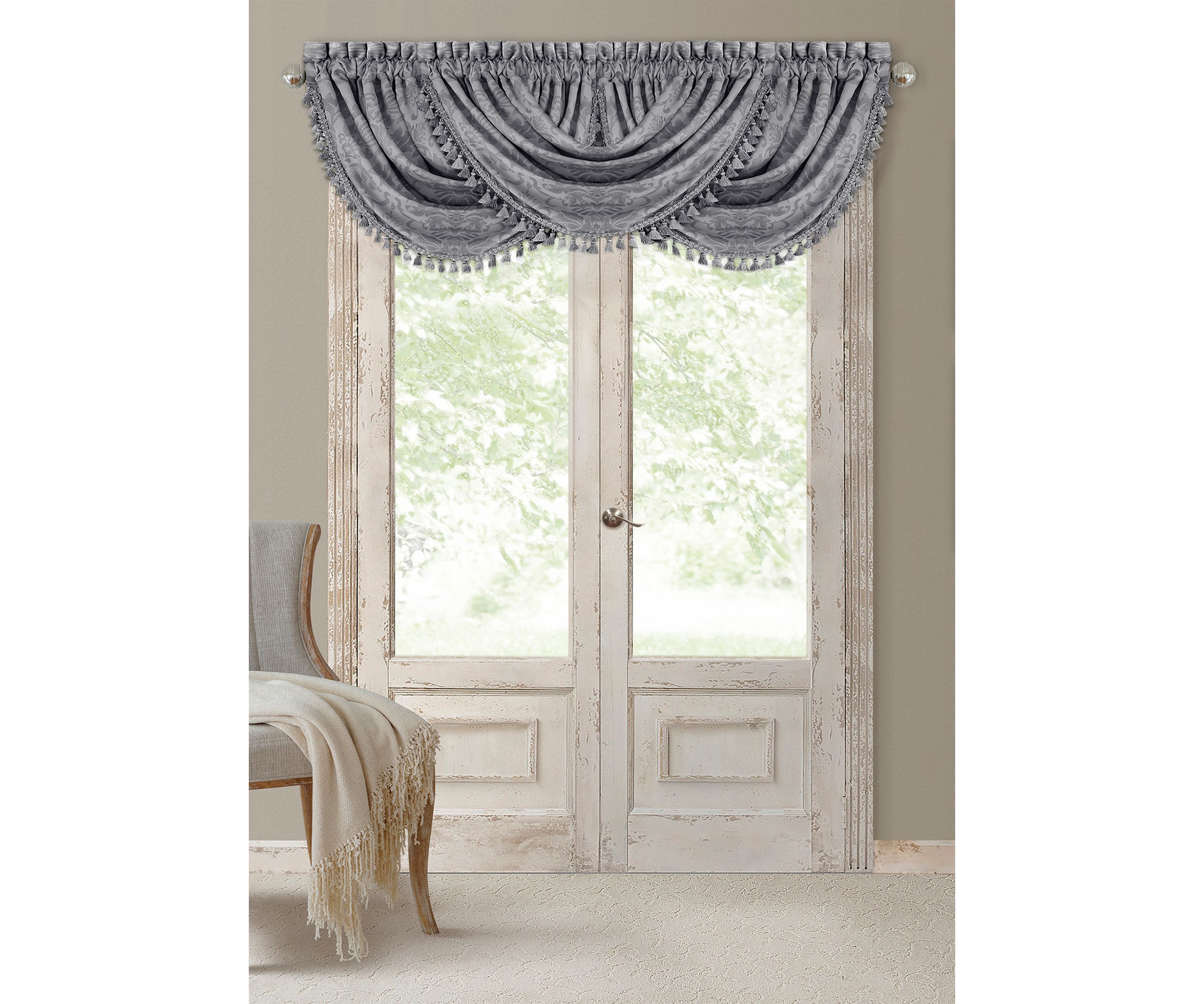 Antonia Waterfall Tassel Window Valance