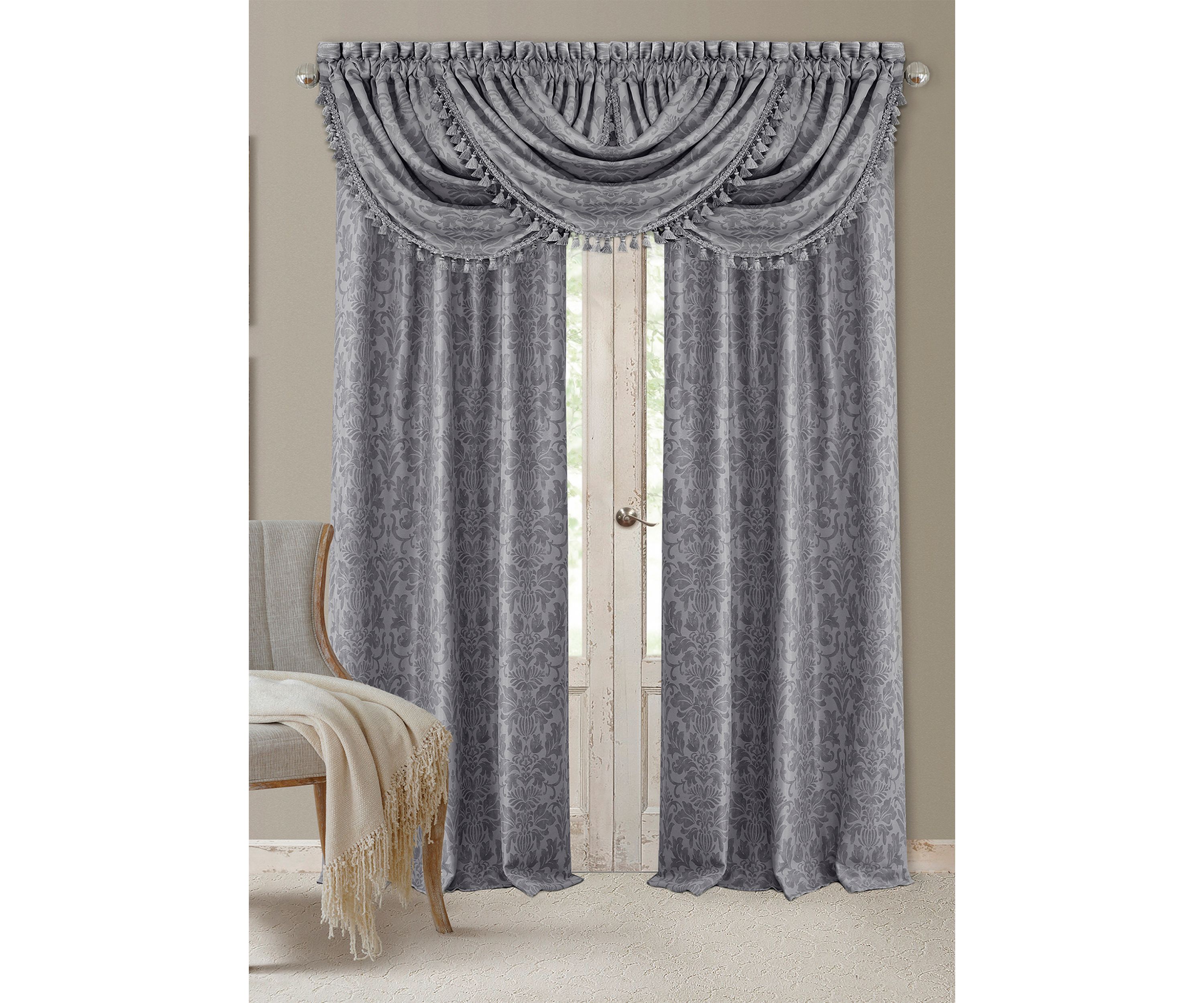 Antonia Waterfall Tassel Window Valance