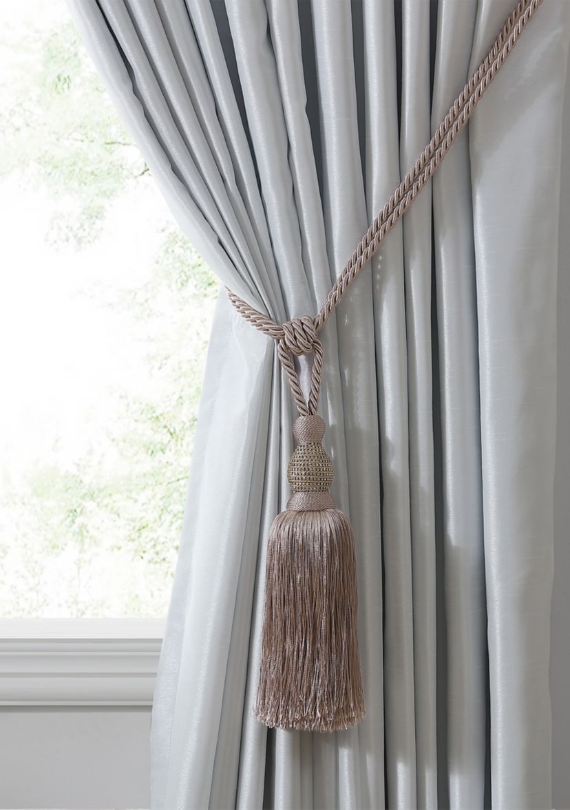 Julia Rhinestone Tassel Window Curtain Tieback