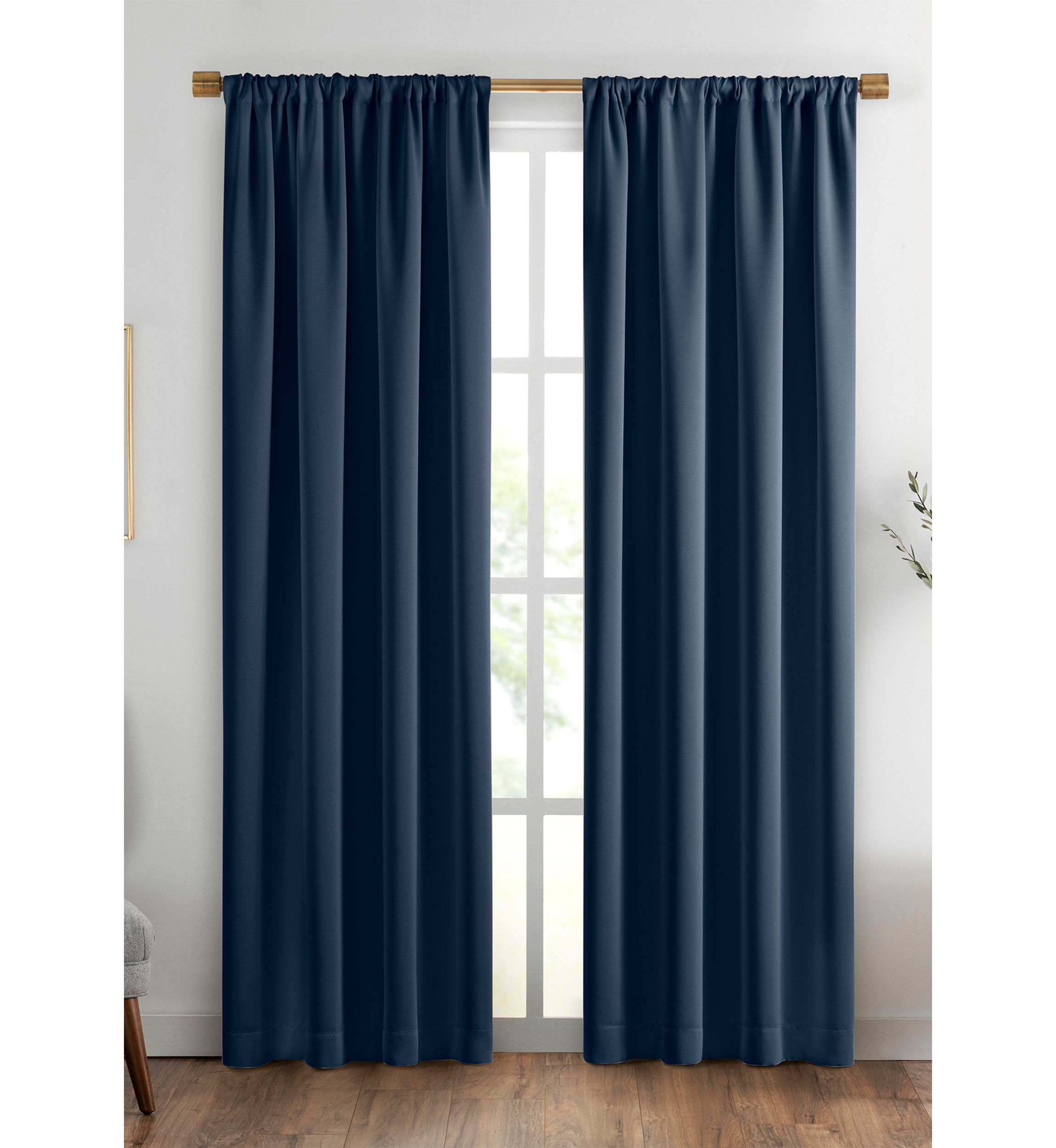 SunVeil Vanderbilt Extra Wide Blackout Window Curtain