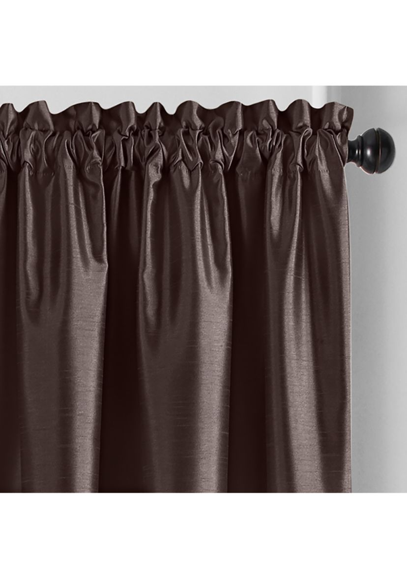 Colette Faux Silk Blackout Window Curtain