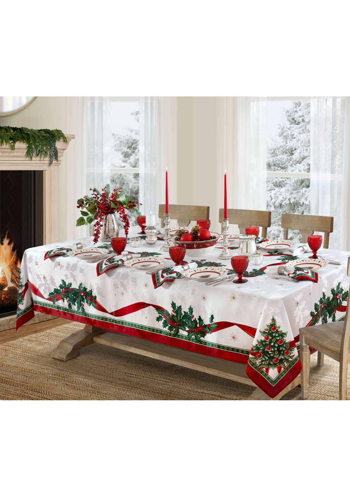 Villeroy & Boch Toys Delight Engineered Fabric Rectangle Tablecloth