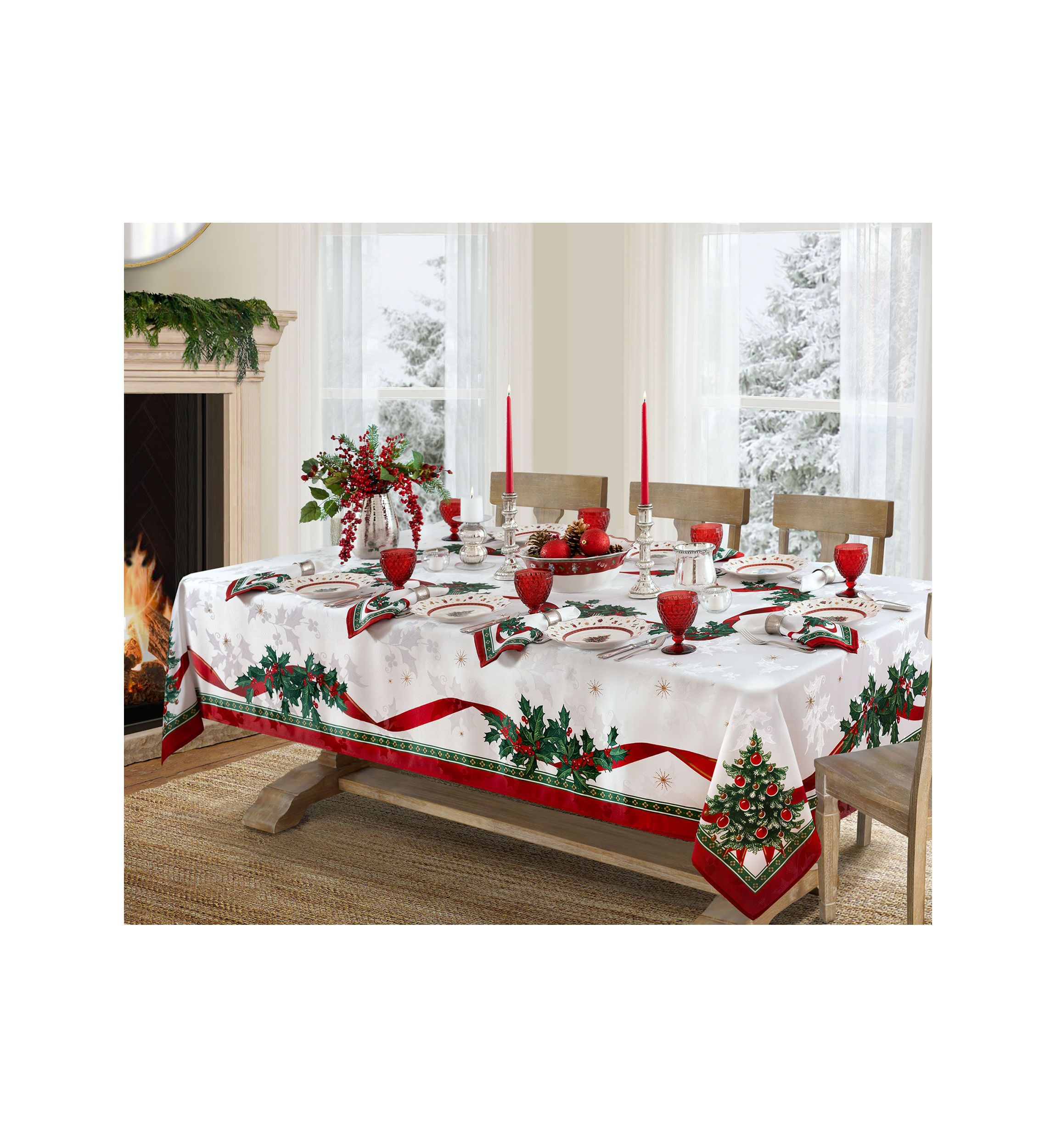 Villeroy & Boch Toys Delight Engineered Fabric Rectangle Tablecloth
