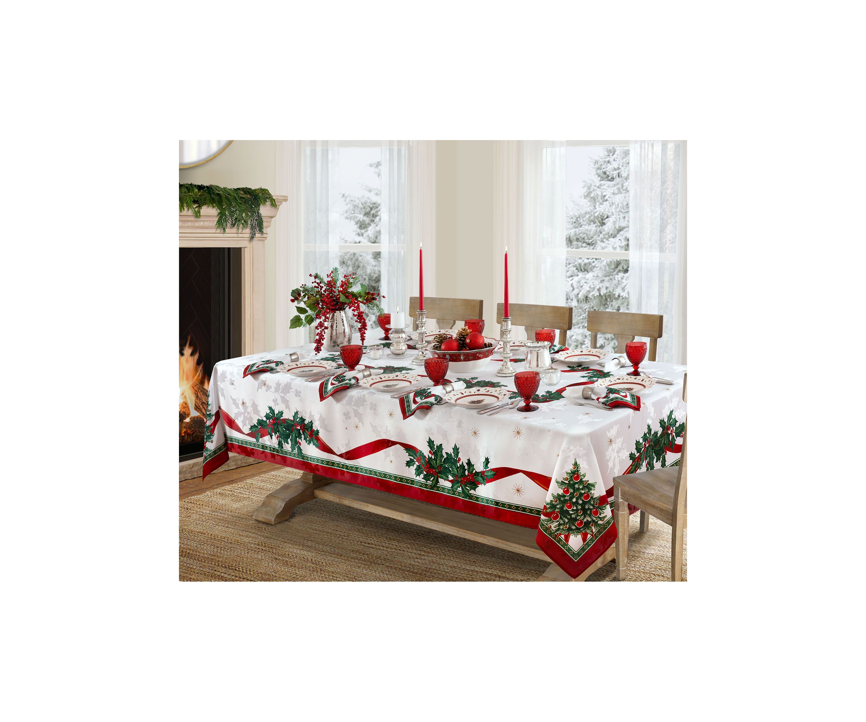 Villeroy & Boch Toys Delight Engineered Fabric Rectangle Tablecloth