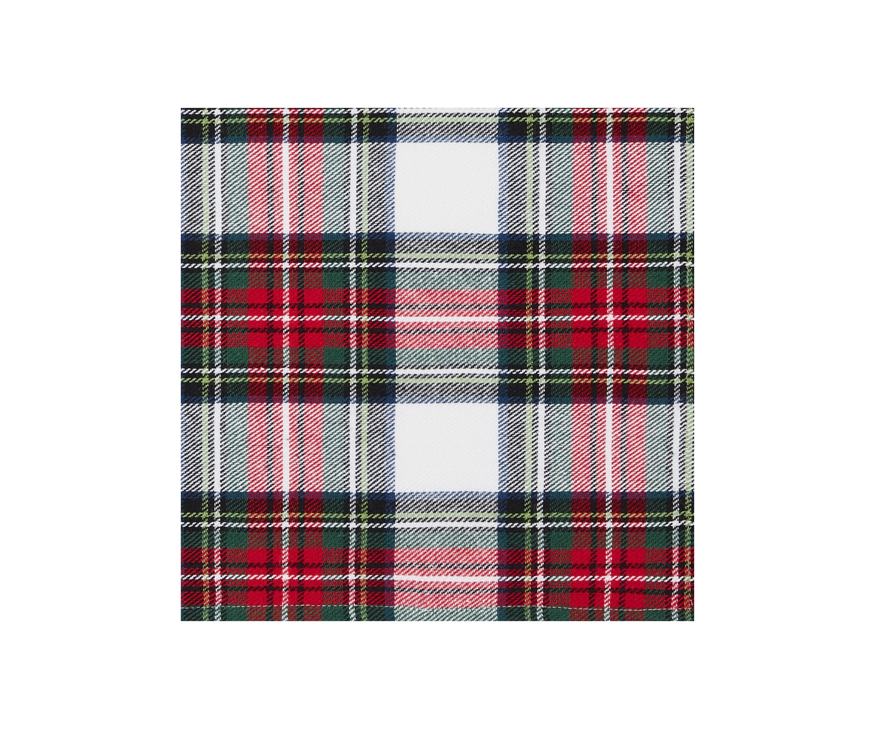 Christmas Classic Holiday Plaid Rectangular Cotton Tablecloth