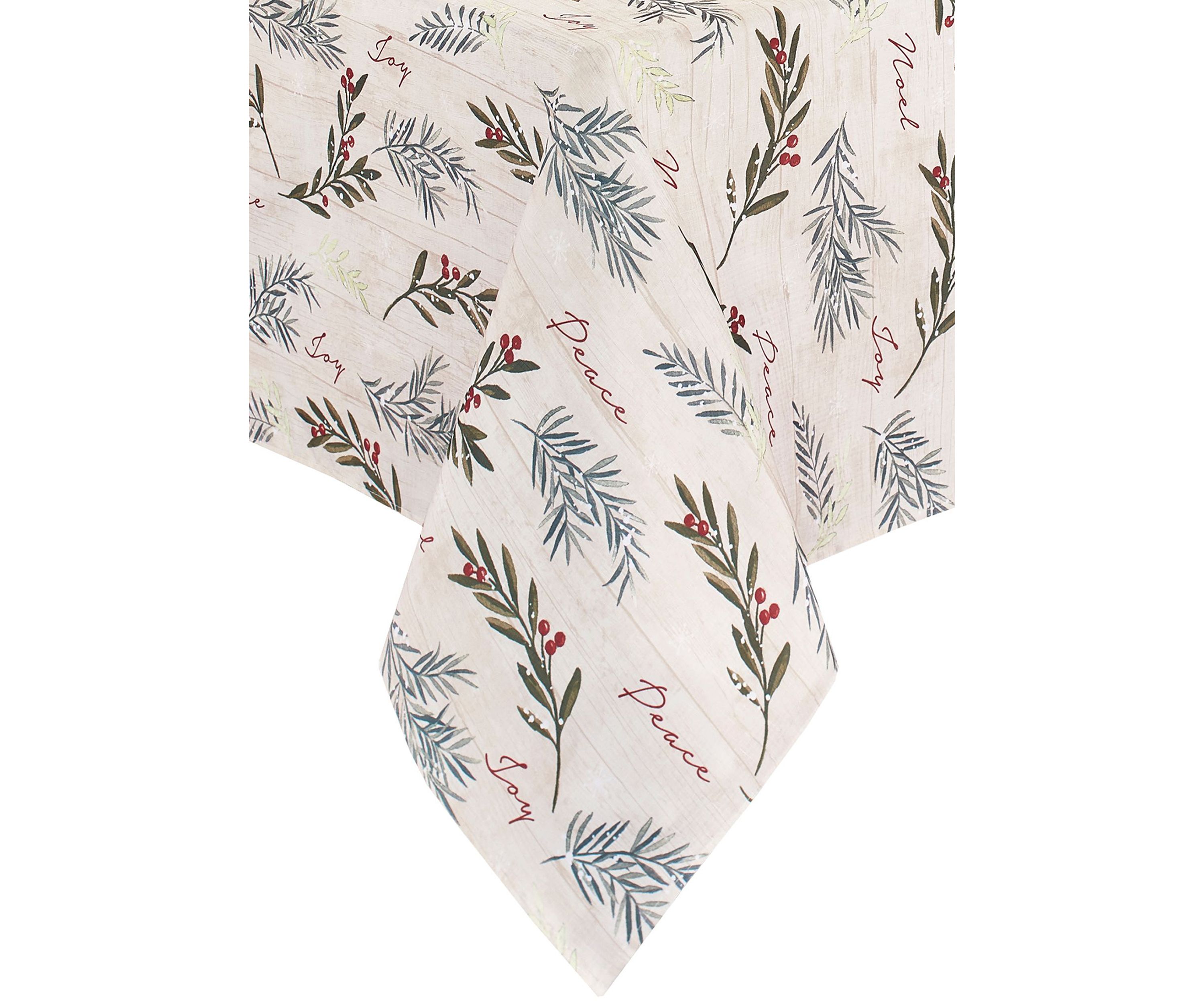 Holiday Tree Trimmings Rectangular Tablecloth