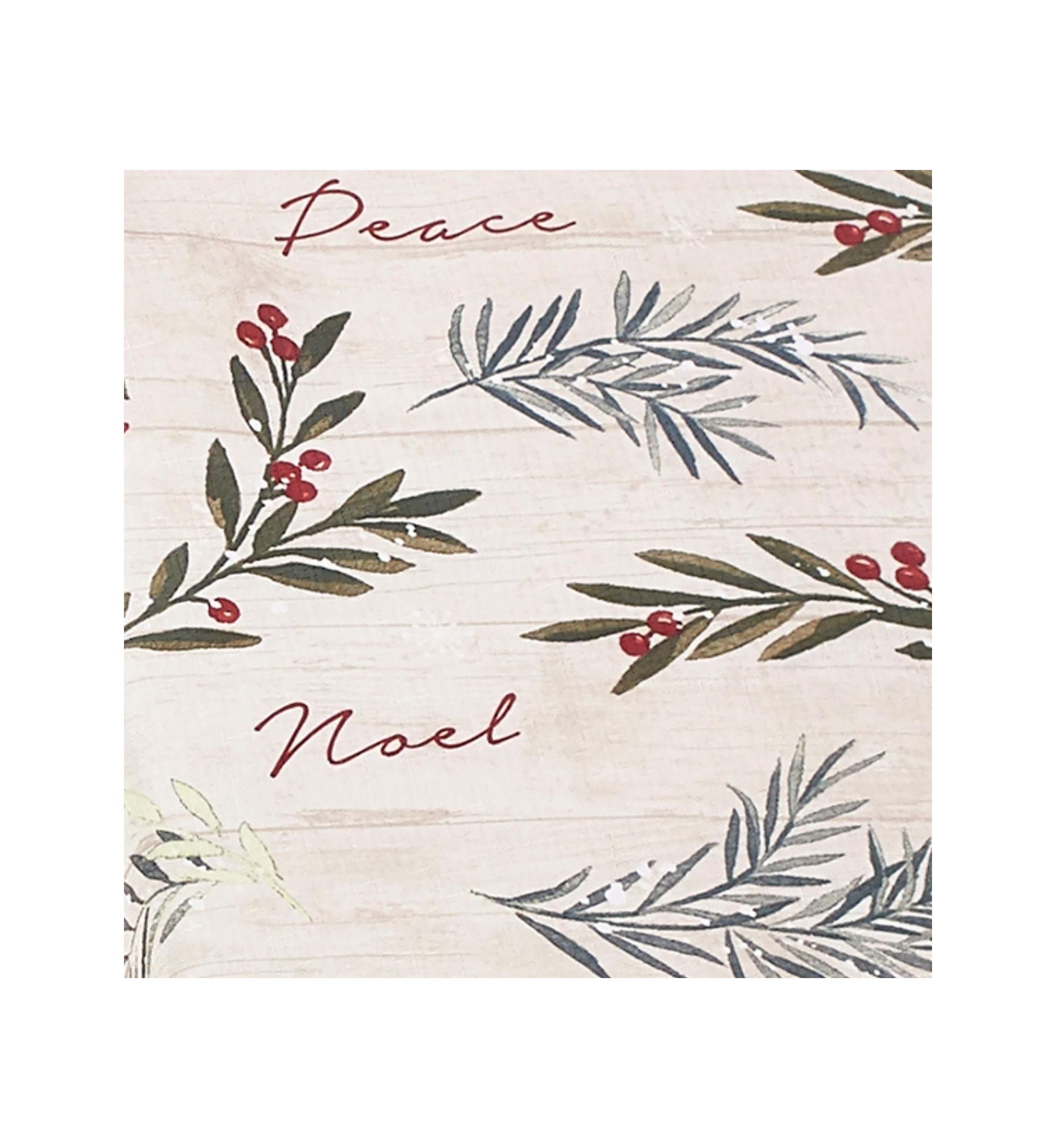 Holiday Tree Trimmings Tablecloth - Round/Oval