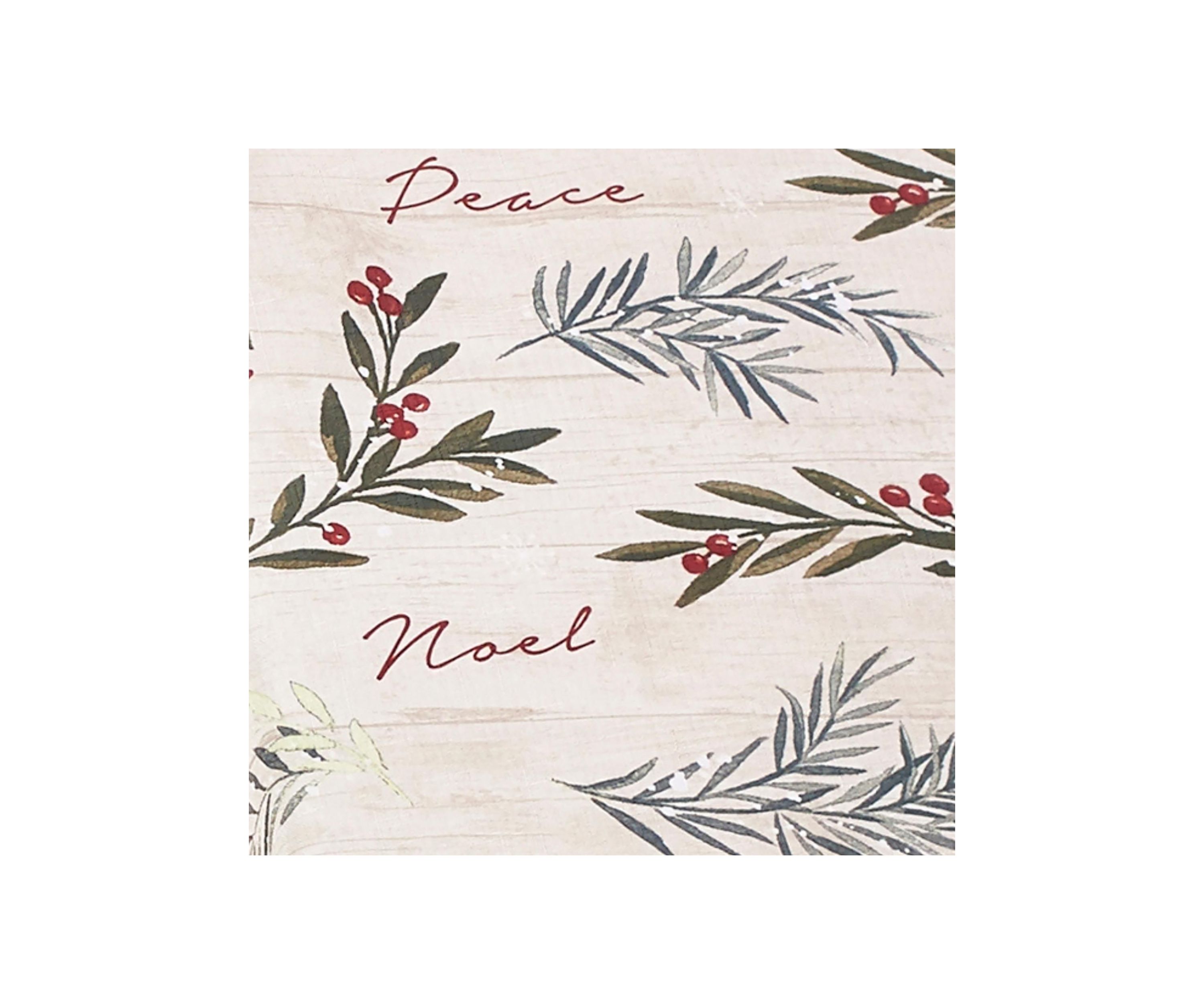 Holiday Tree Trimmings Rectangular Tablecloth