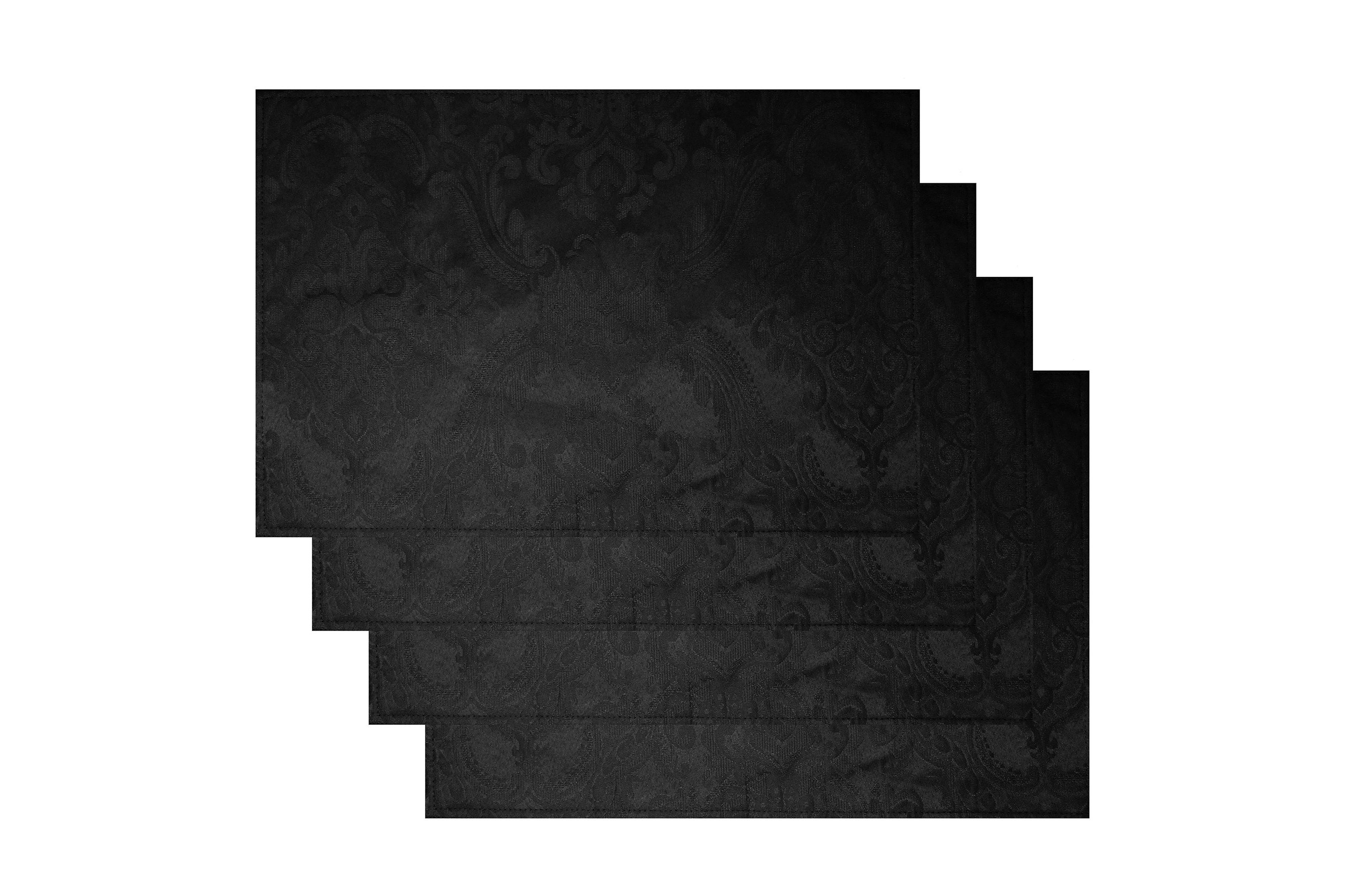 Caiden Elegance Damask Placemat, Set of 4